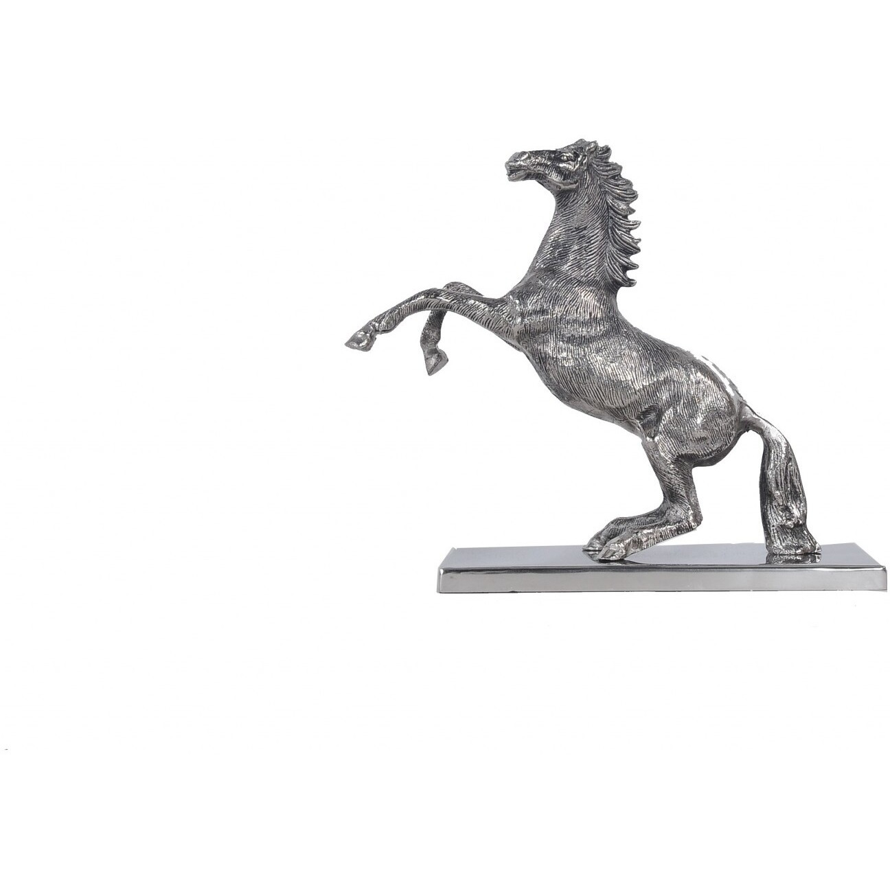 5"" X 12.5"" X 11"" Horse Statue With Base
