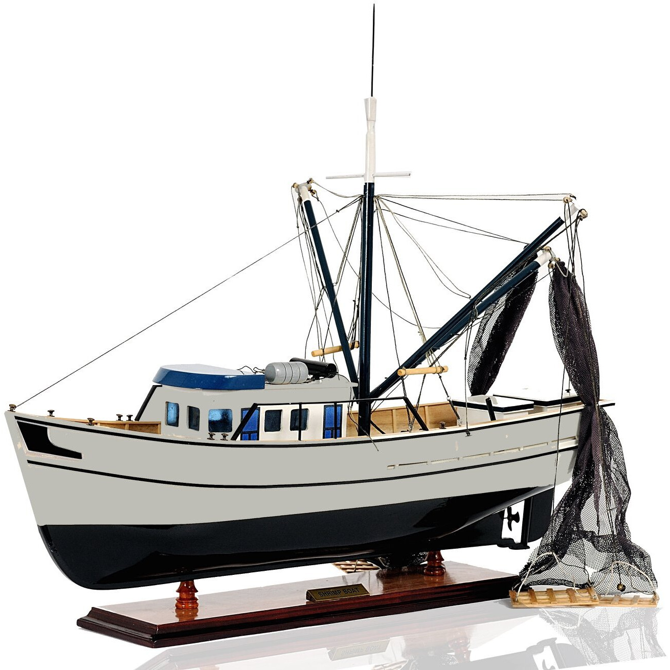 13.5"" X 25"" X 22"" Shrimp Boat
