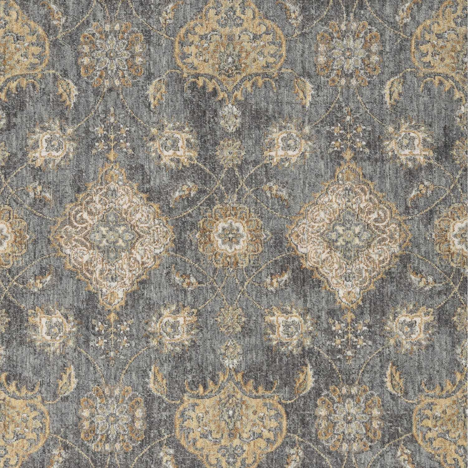 63 X 91 Slate Grey Wool Rug