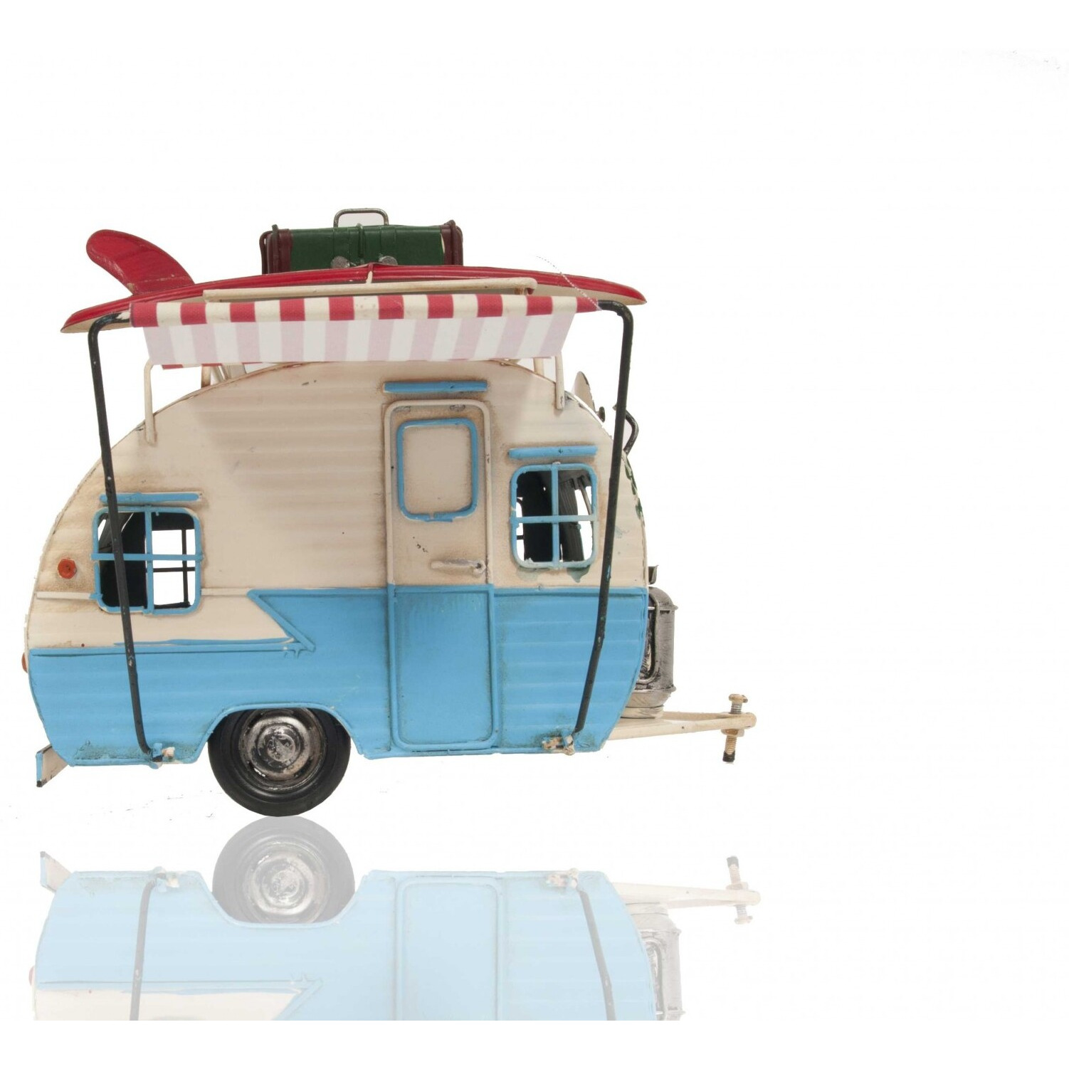 Piggy Bank And Picture Frame Camper Trailer Model