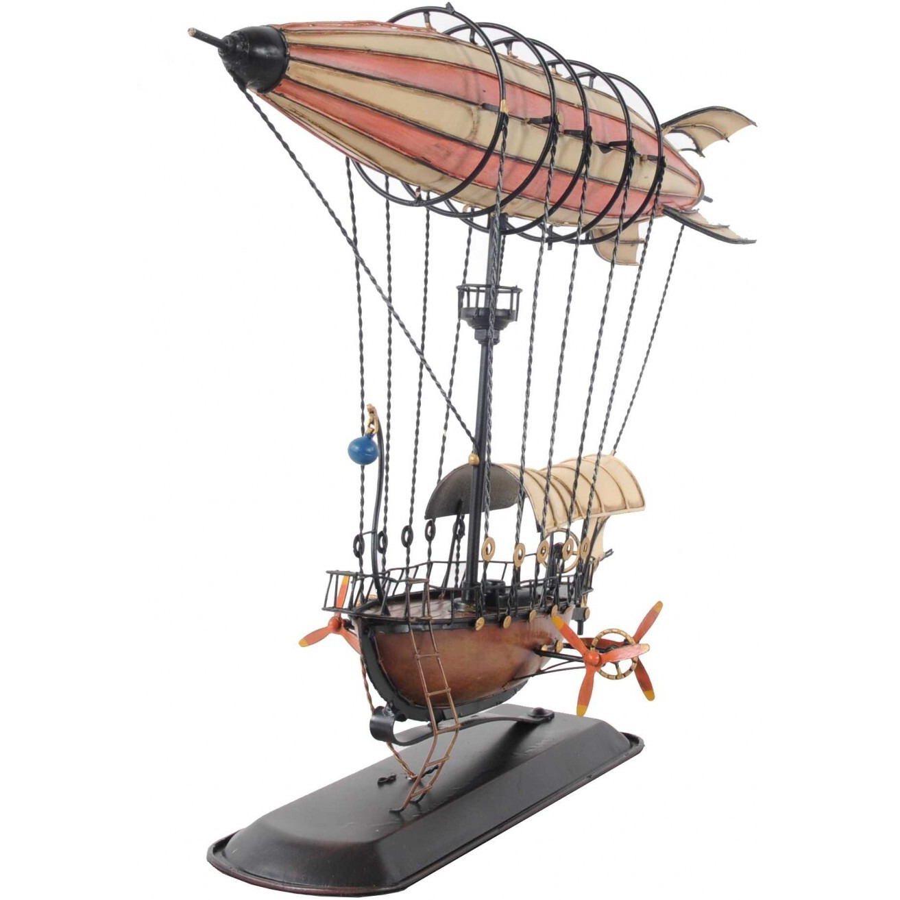 Steampunk Airship Model With Crows Nest