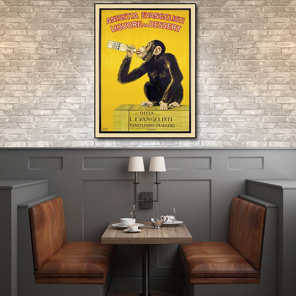 24"" X 32"" Anisetta Evangelisti Italian Liquor Wall Art Print
