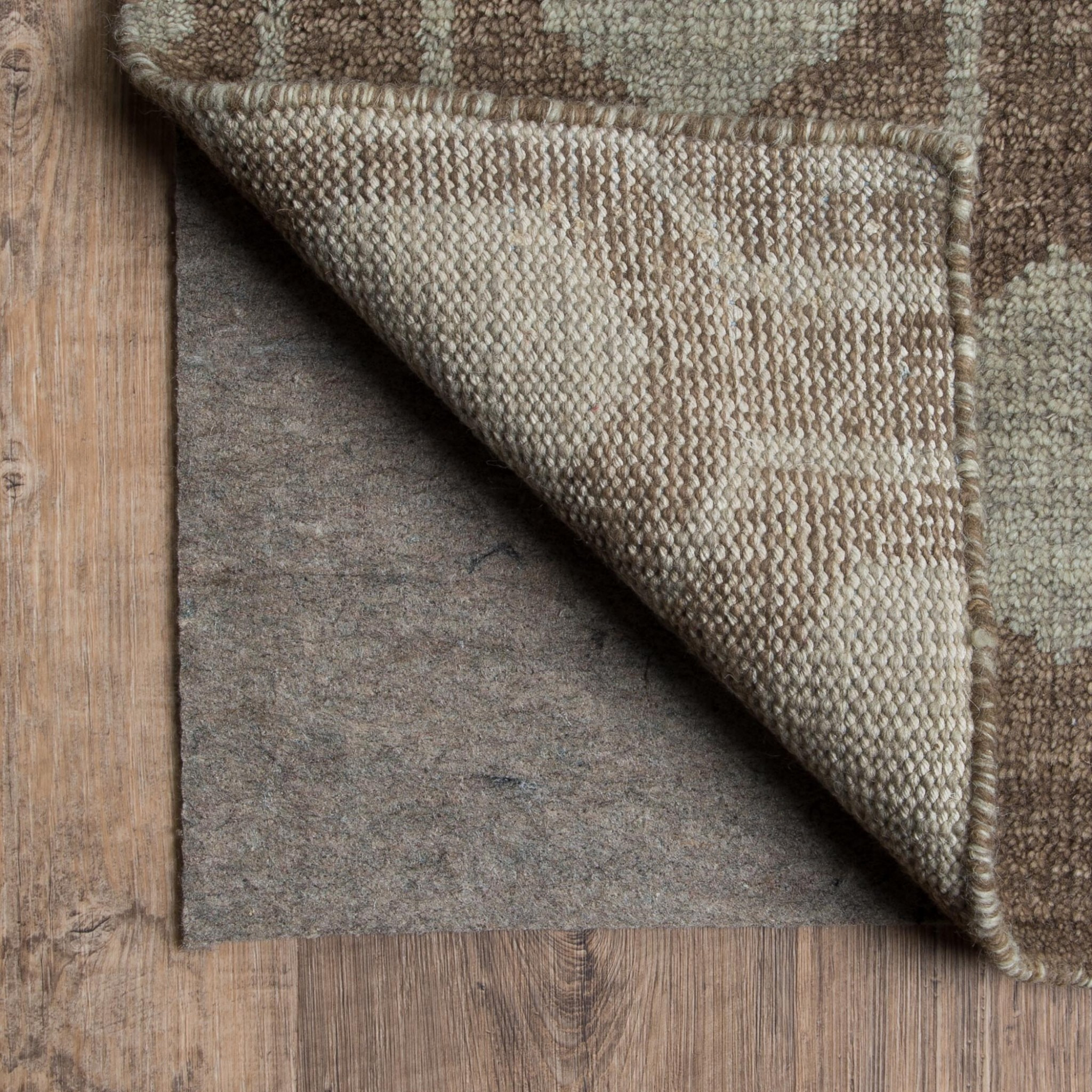 2"" X 4"" Grey Non Slip Rug Pad