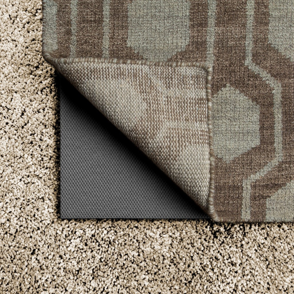 2"" X 4"" Grey Non Slip Rug Pad