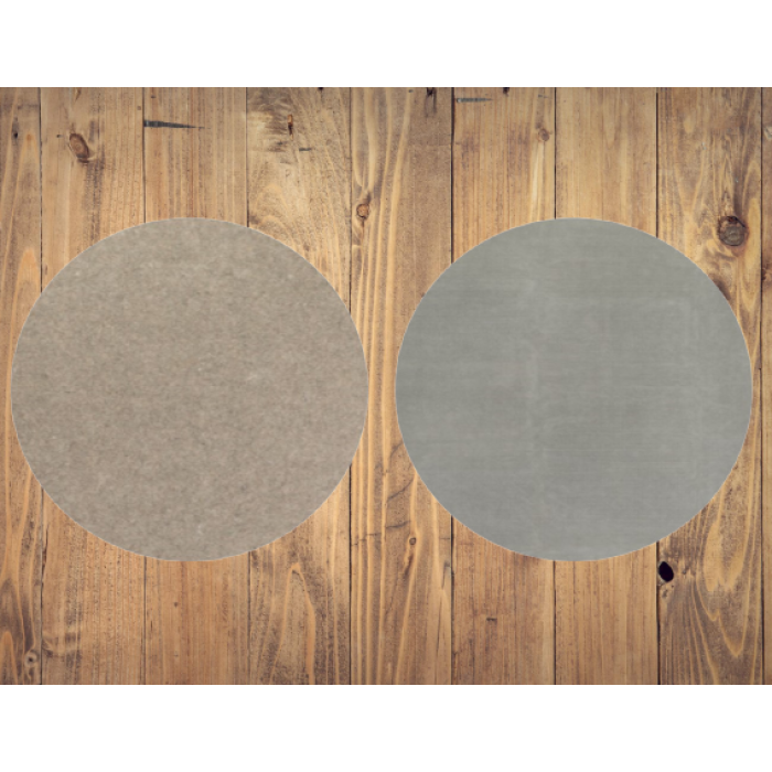 6"" Round Grey Non Slip Rug Pad