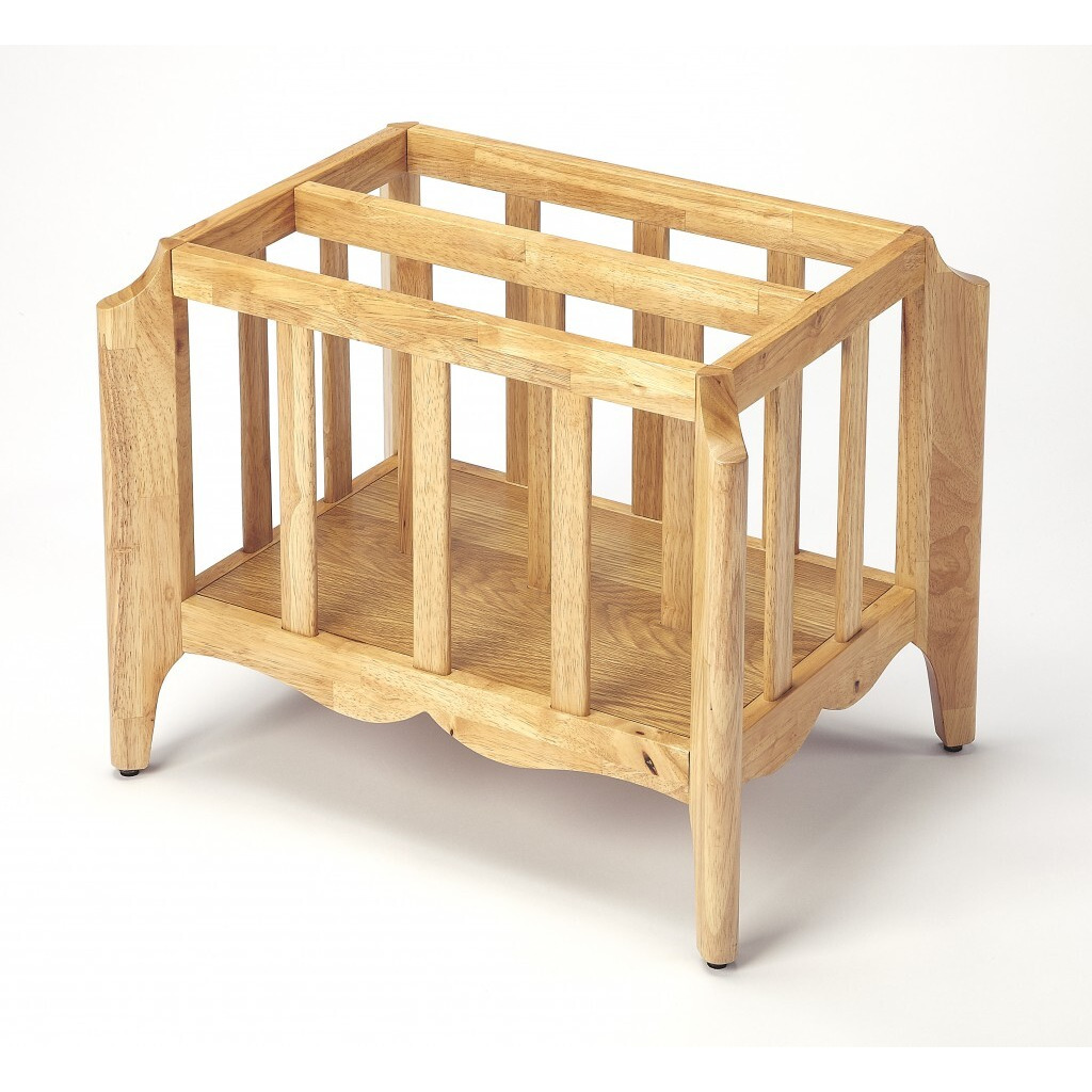 Natural Mango Magazine Basket