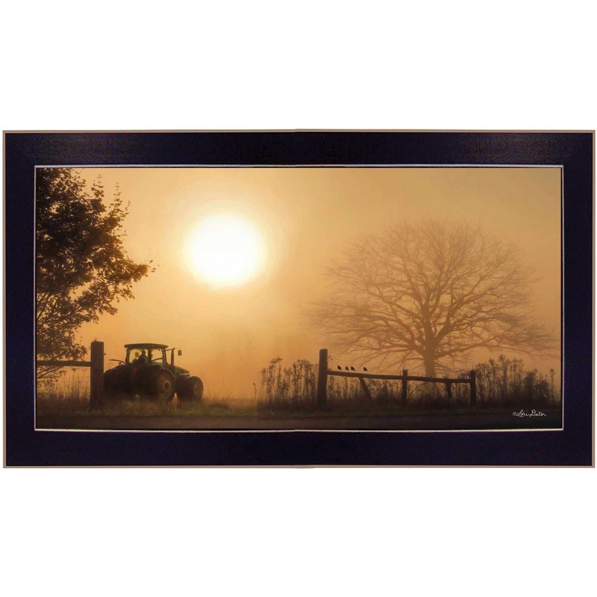 Start Your Engines 1 Black Framed Print Wall Art