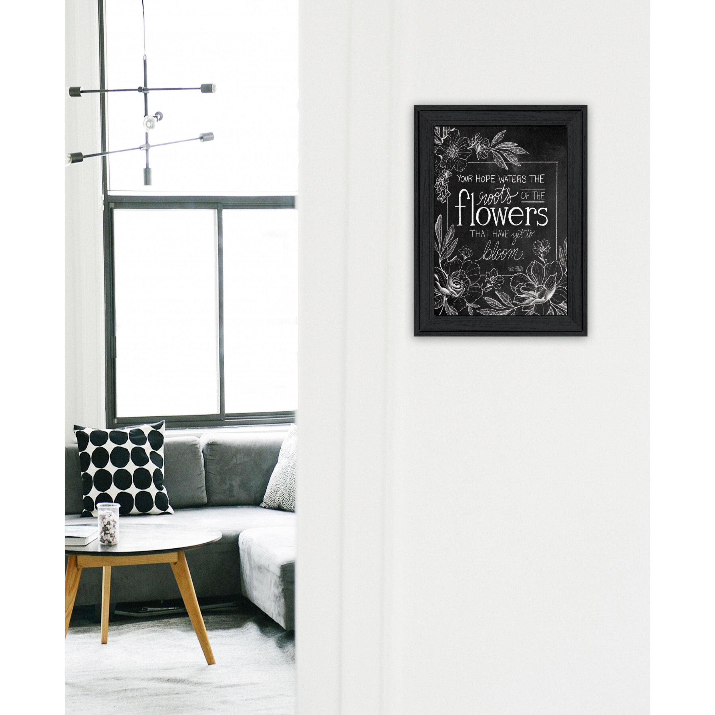 Yet To Bloom 4 Black Framed Print Wall Art