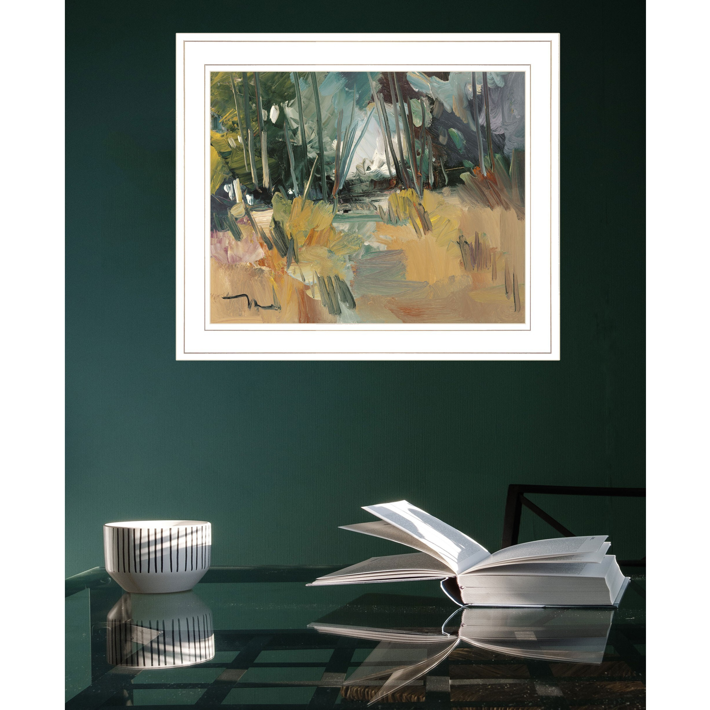 A New Day 5 White Framed Print Wall Art