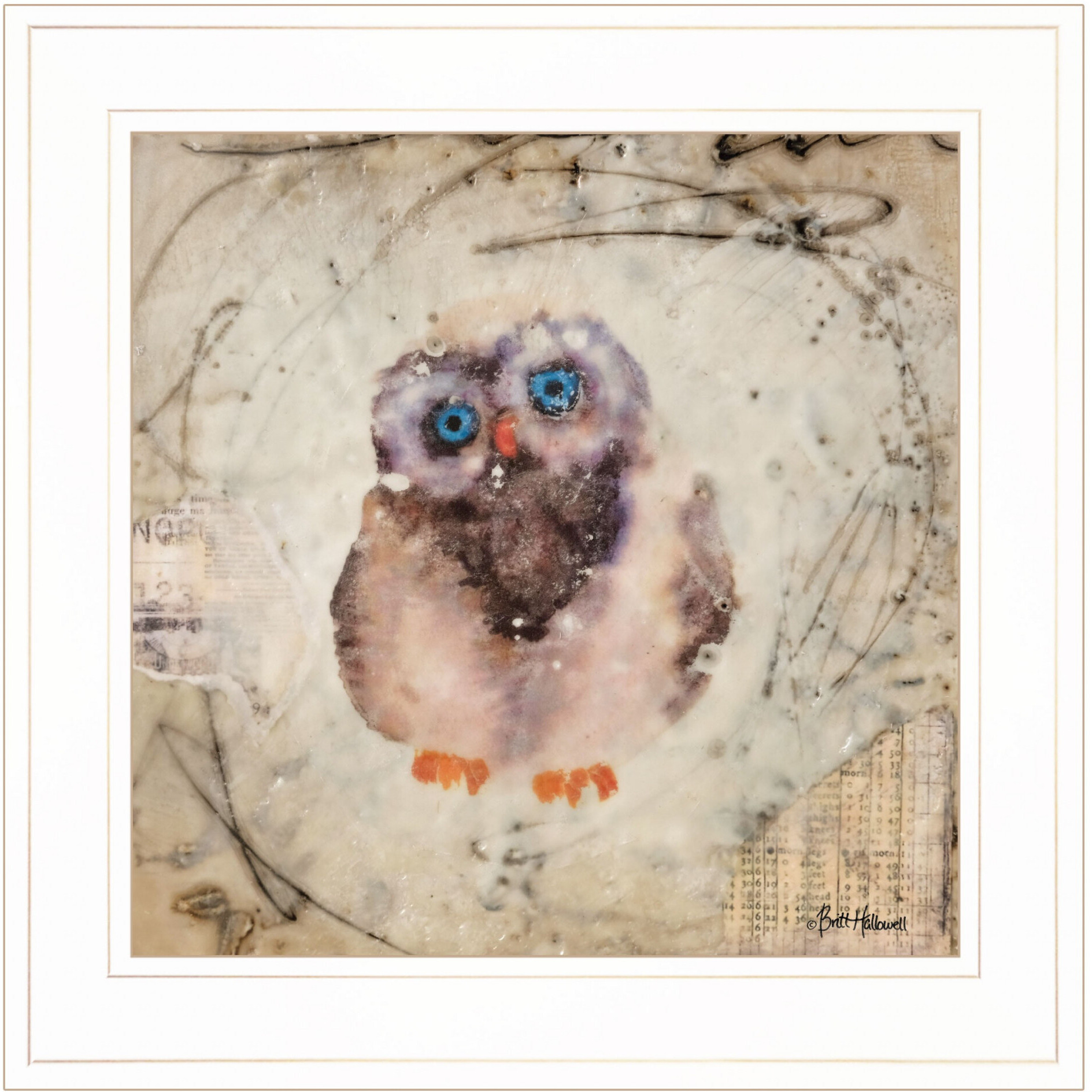 The Wonder Years I 2 White Framed Print Wall Art
