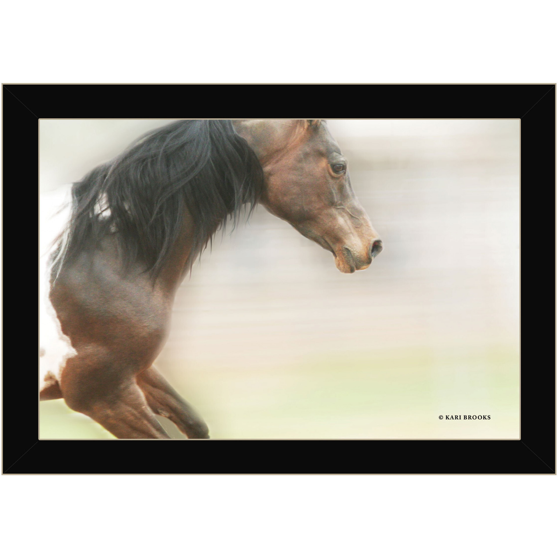 Leap Of Faith 1 Black Framed Print Wall Art