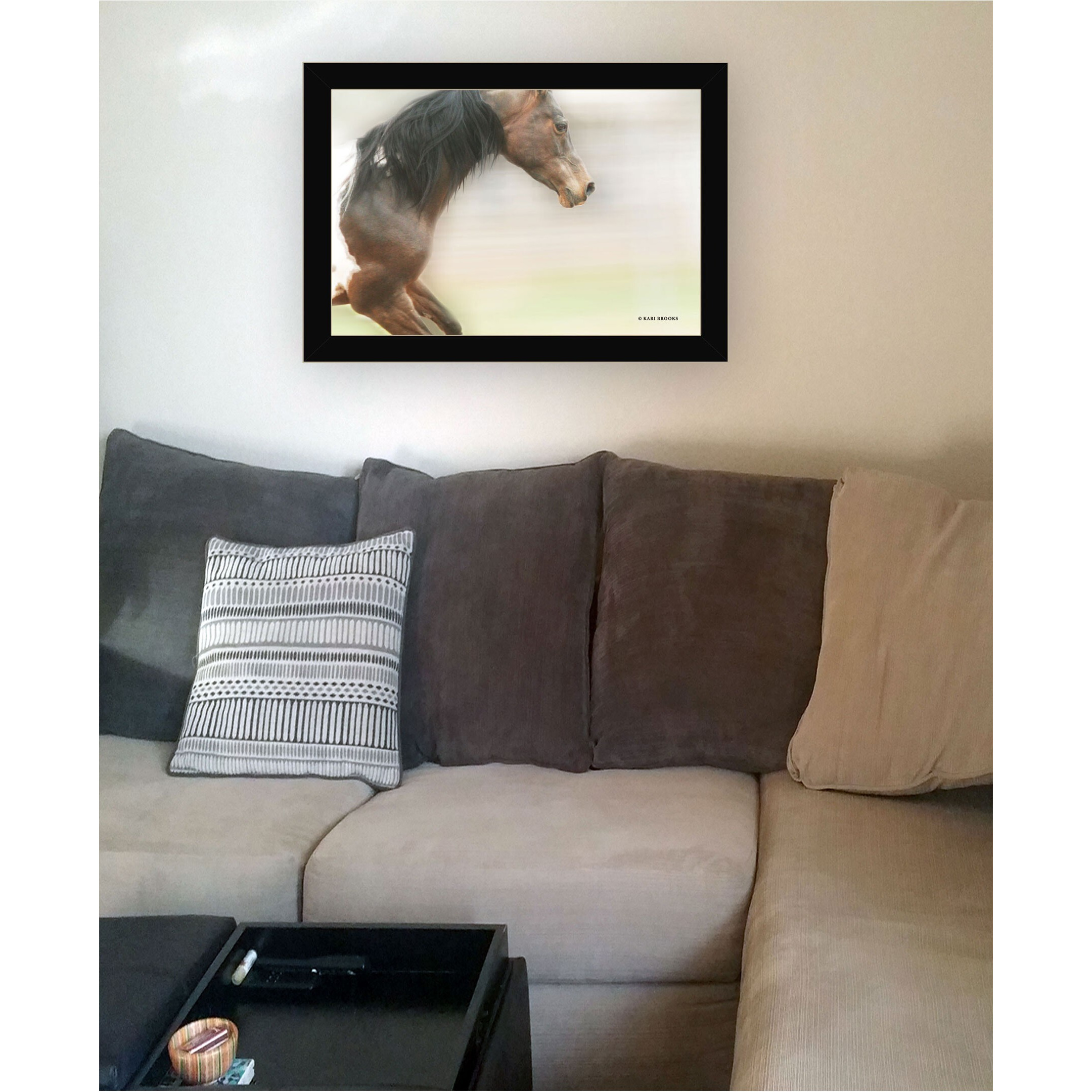 Leap Of Faith 1 Black Framed Print Wall Art