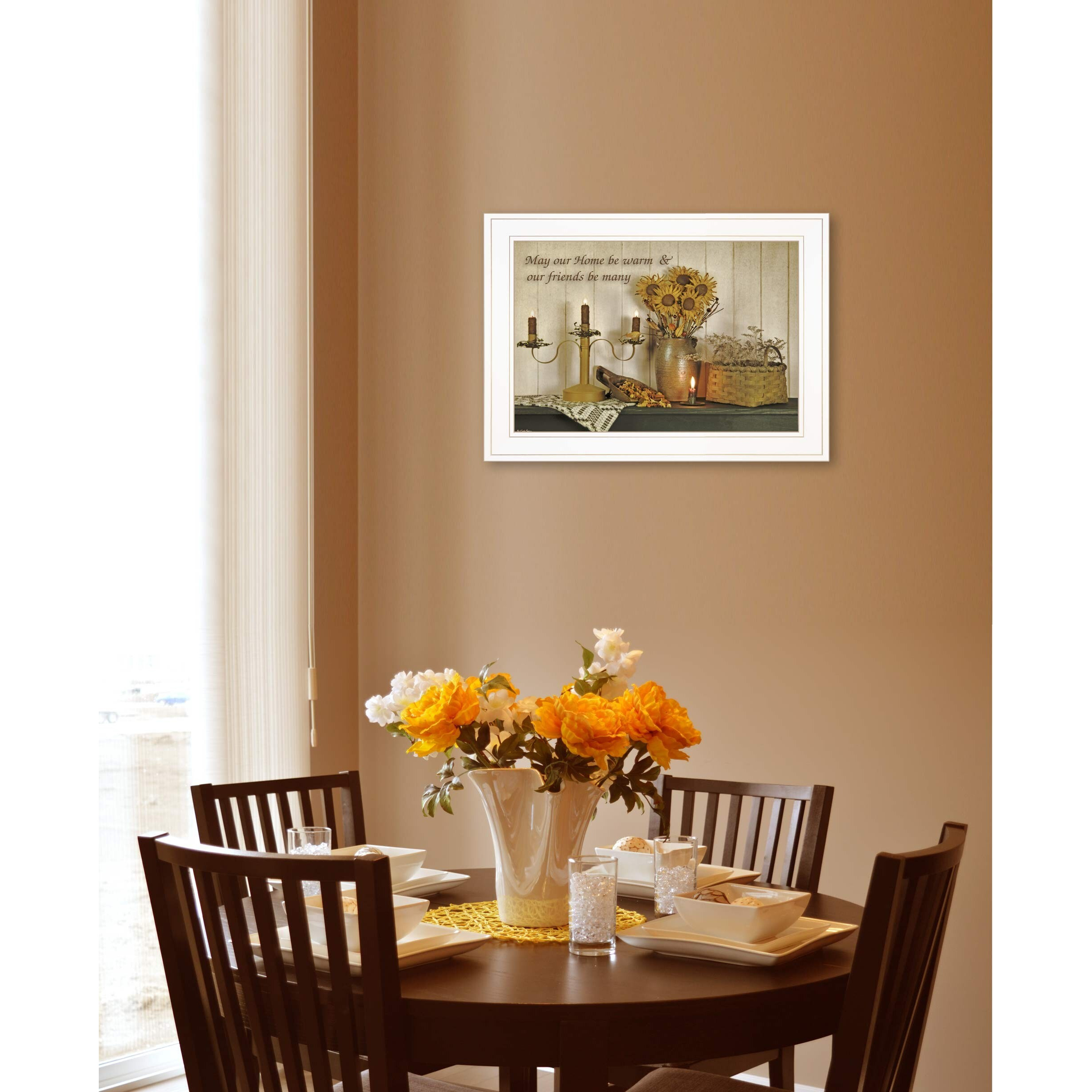 Our Home 2 White Framed Print Wall Art