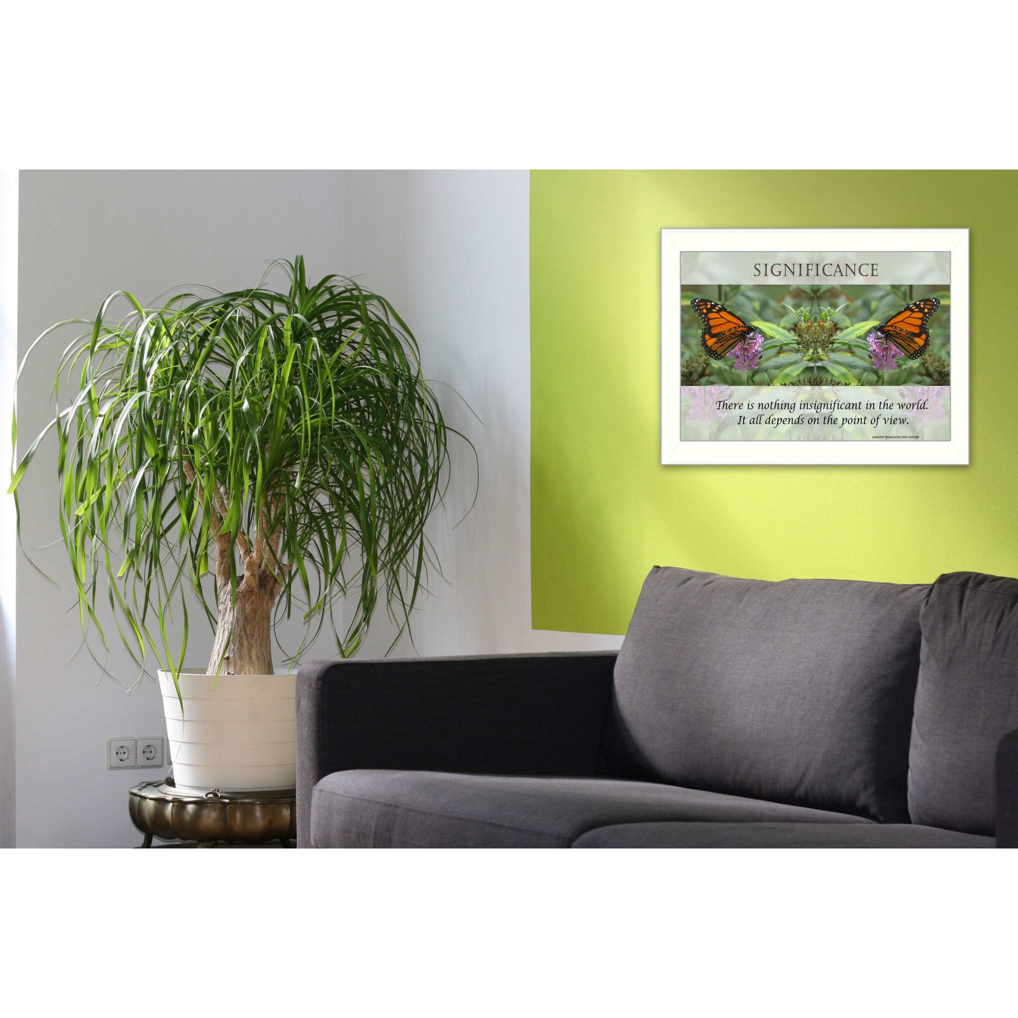 Significance 2 White Framed Print Wall Art