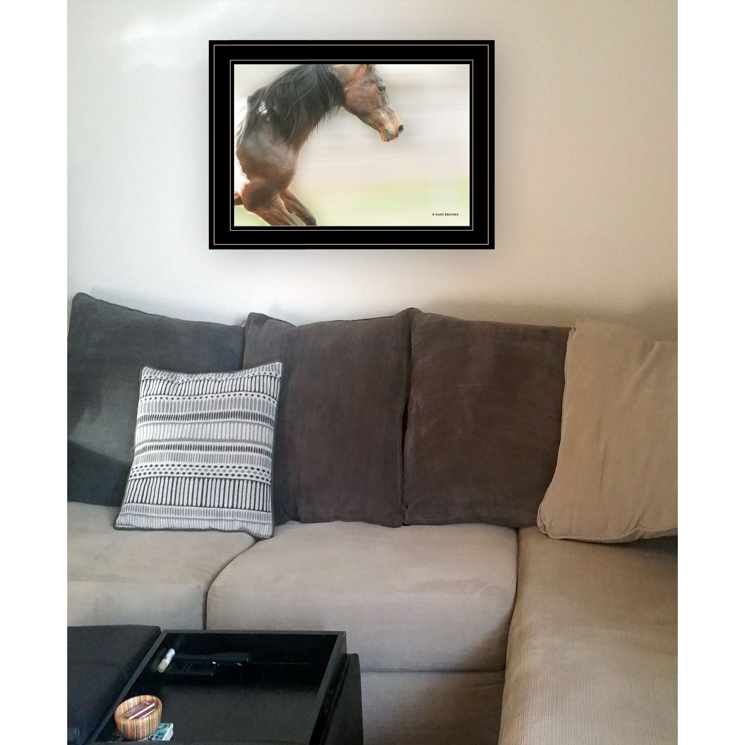 Leap Of Faith 3 Black Framed Print Wall Art