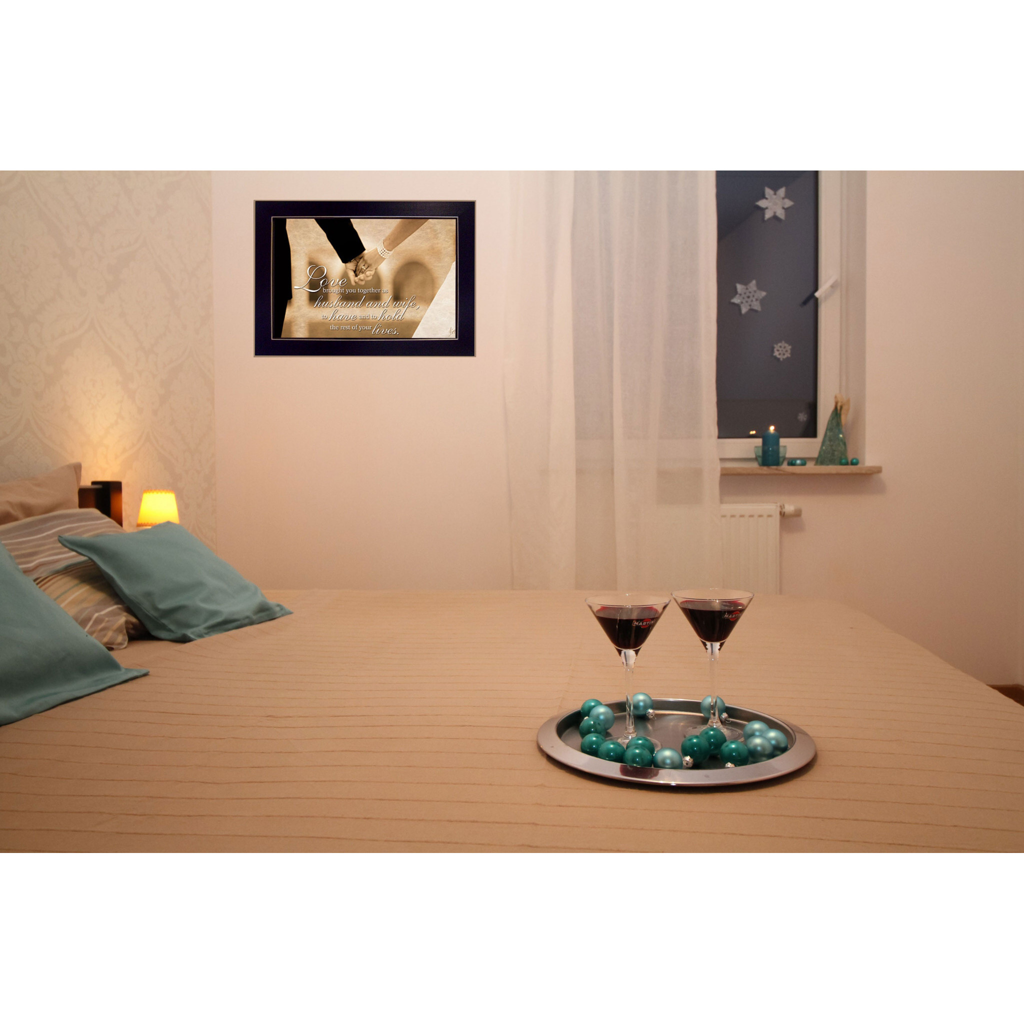 To Have And To Hold 1 Black Framed Print Wall Art