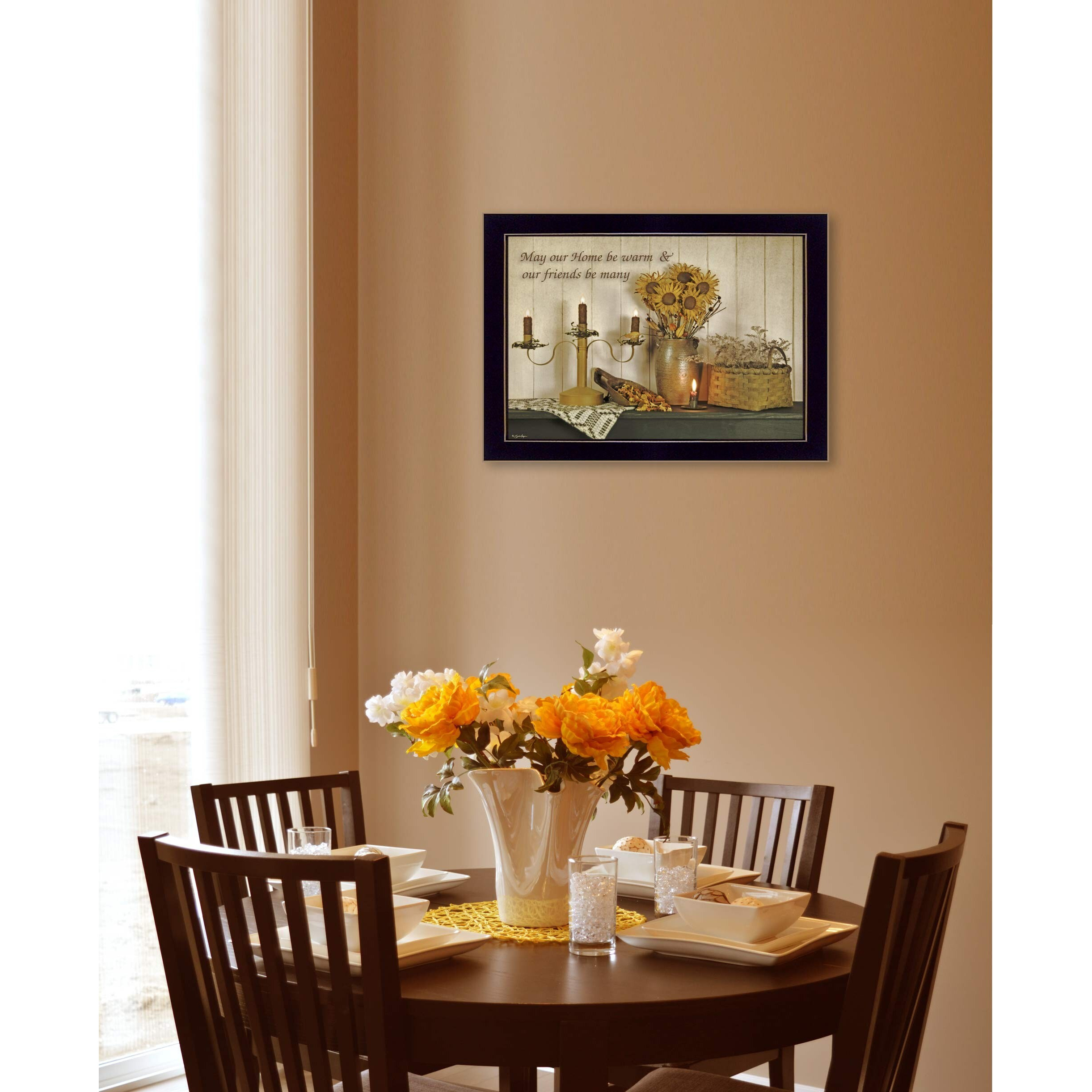 Our Home 1 Black Framed Print Wall Art