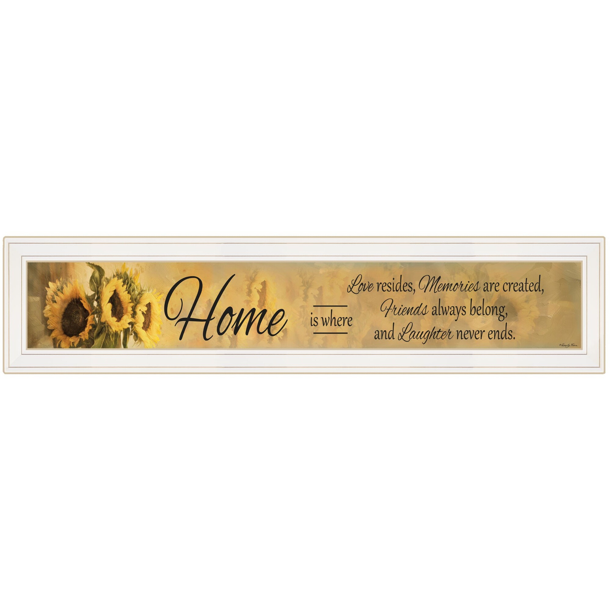 Home Ise 1 White Framed Print Wall Art