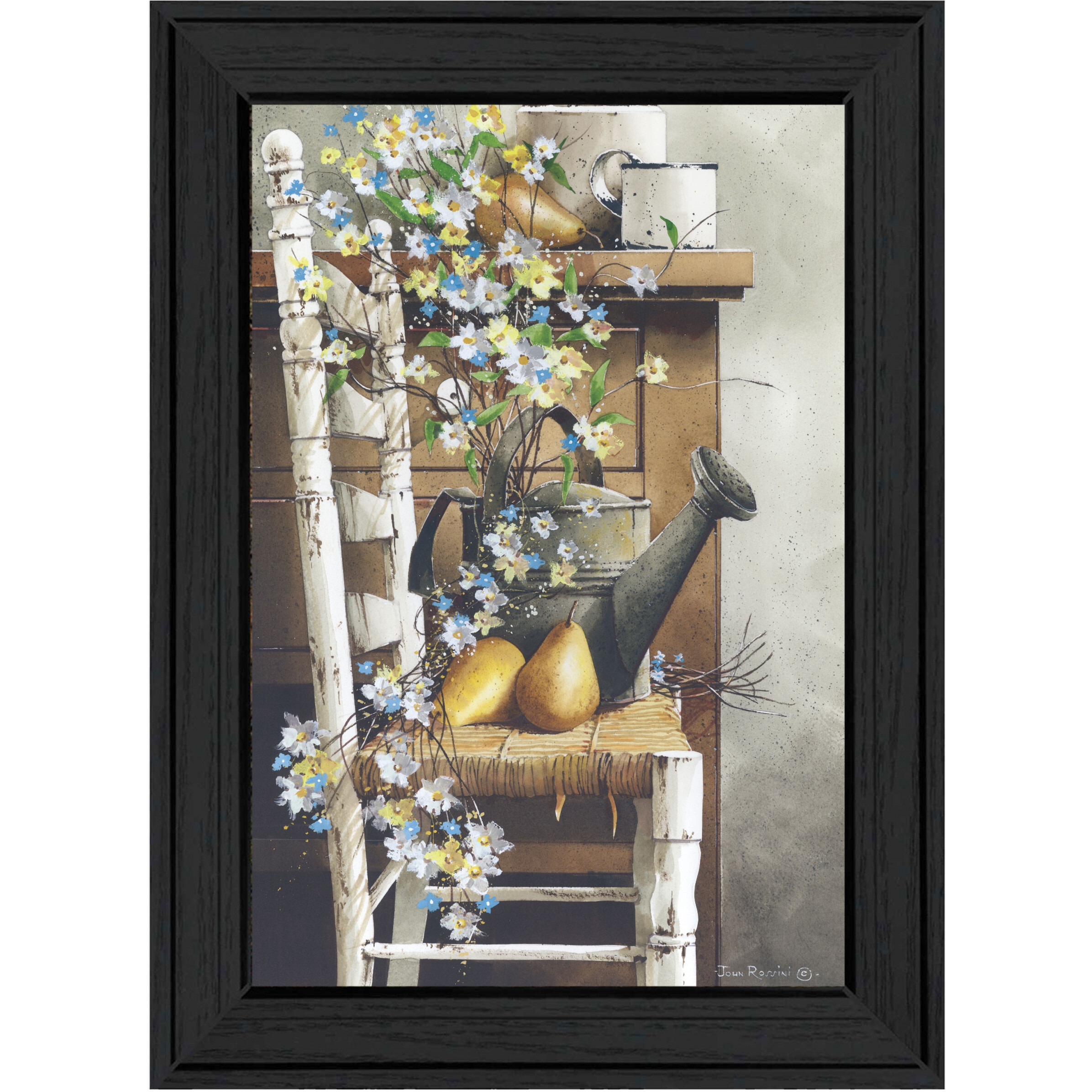 Pick Of The Day Black Framed Print Wall Art