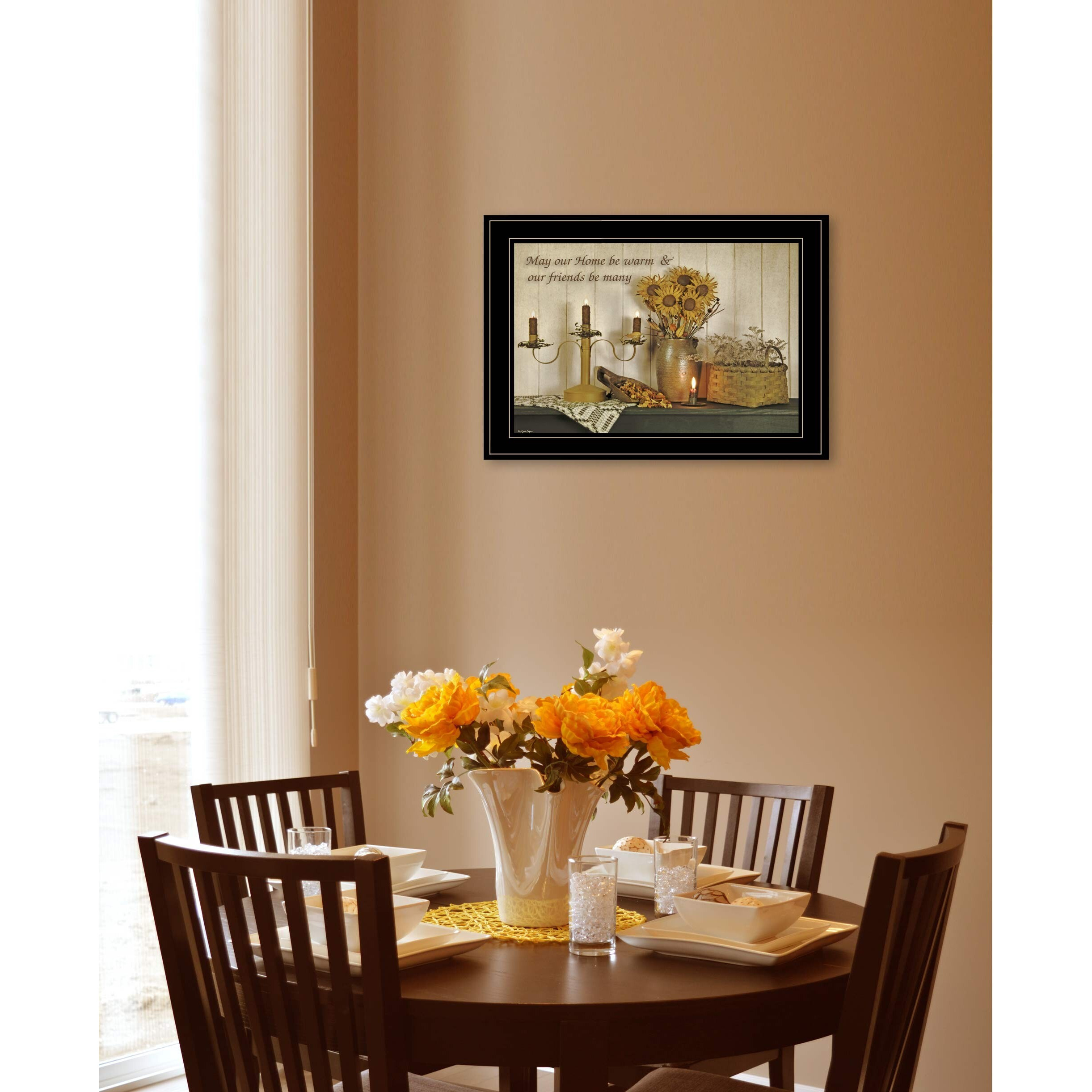 Our Home 3 Black Framed Print Wall Art