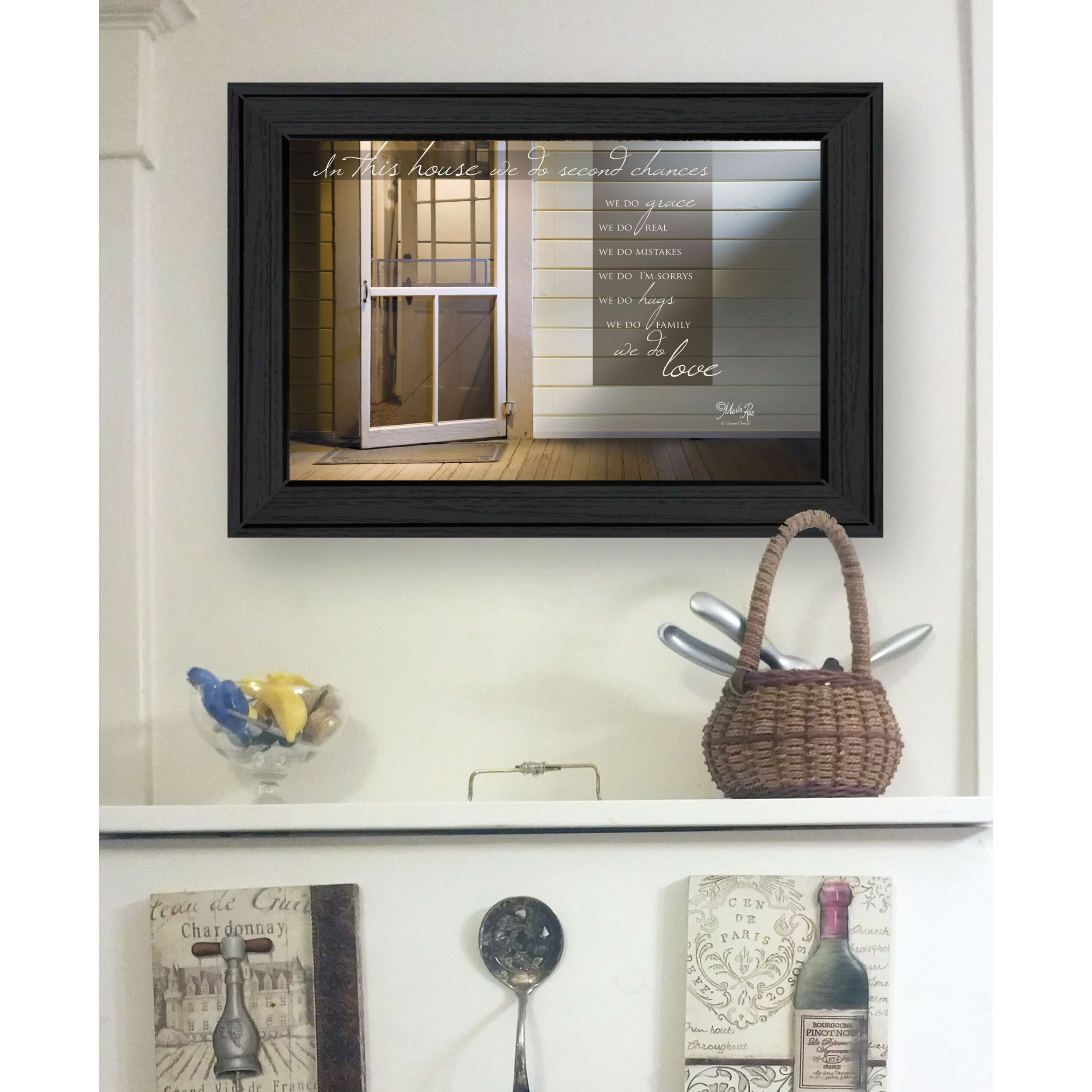 Second Chances 2 Black Framed Print Wall Art