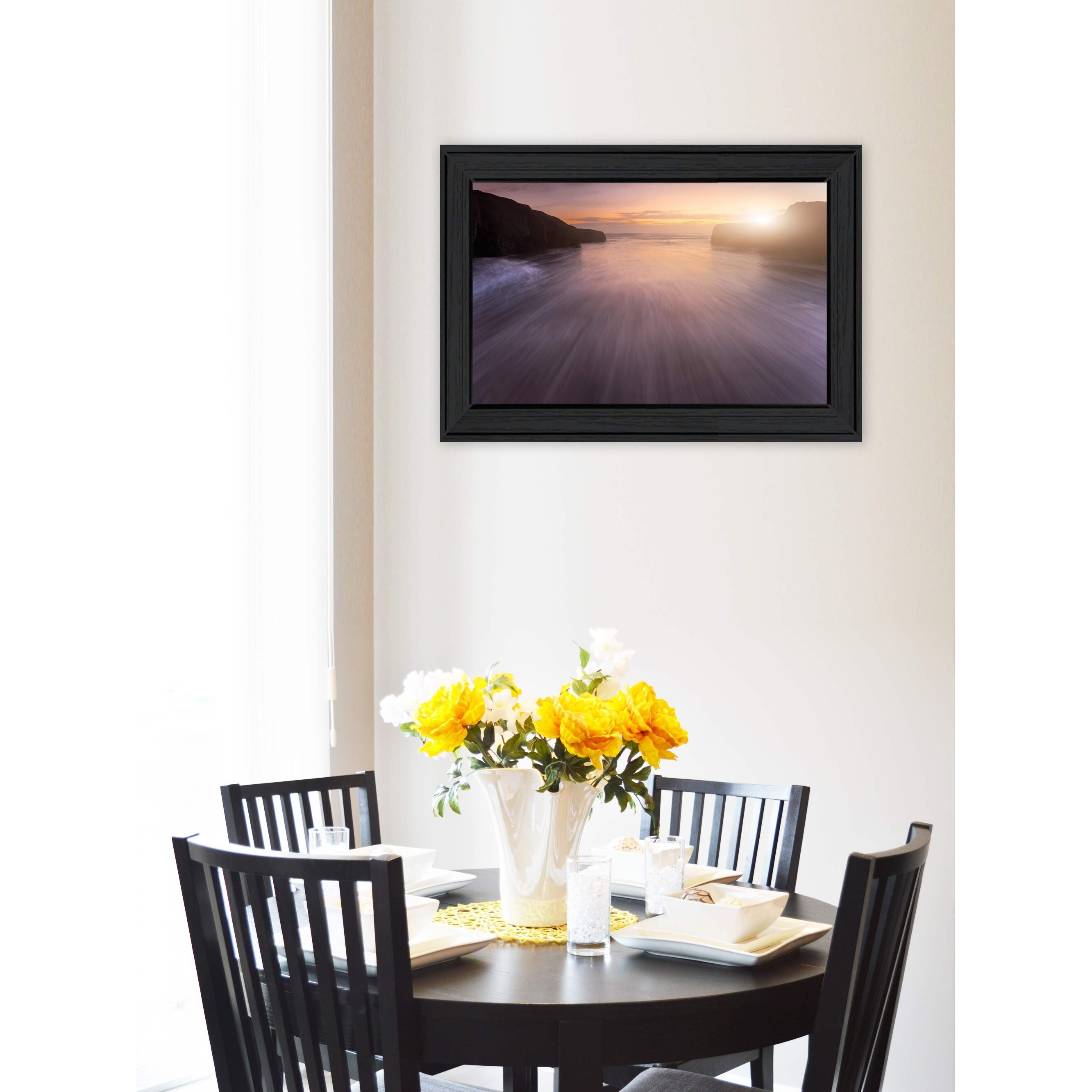 The Future 2 Black Framed Print Wall Art