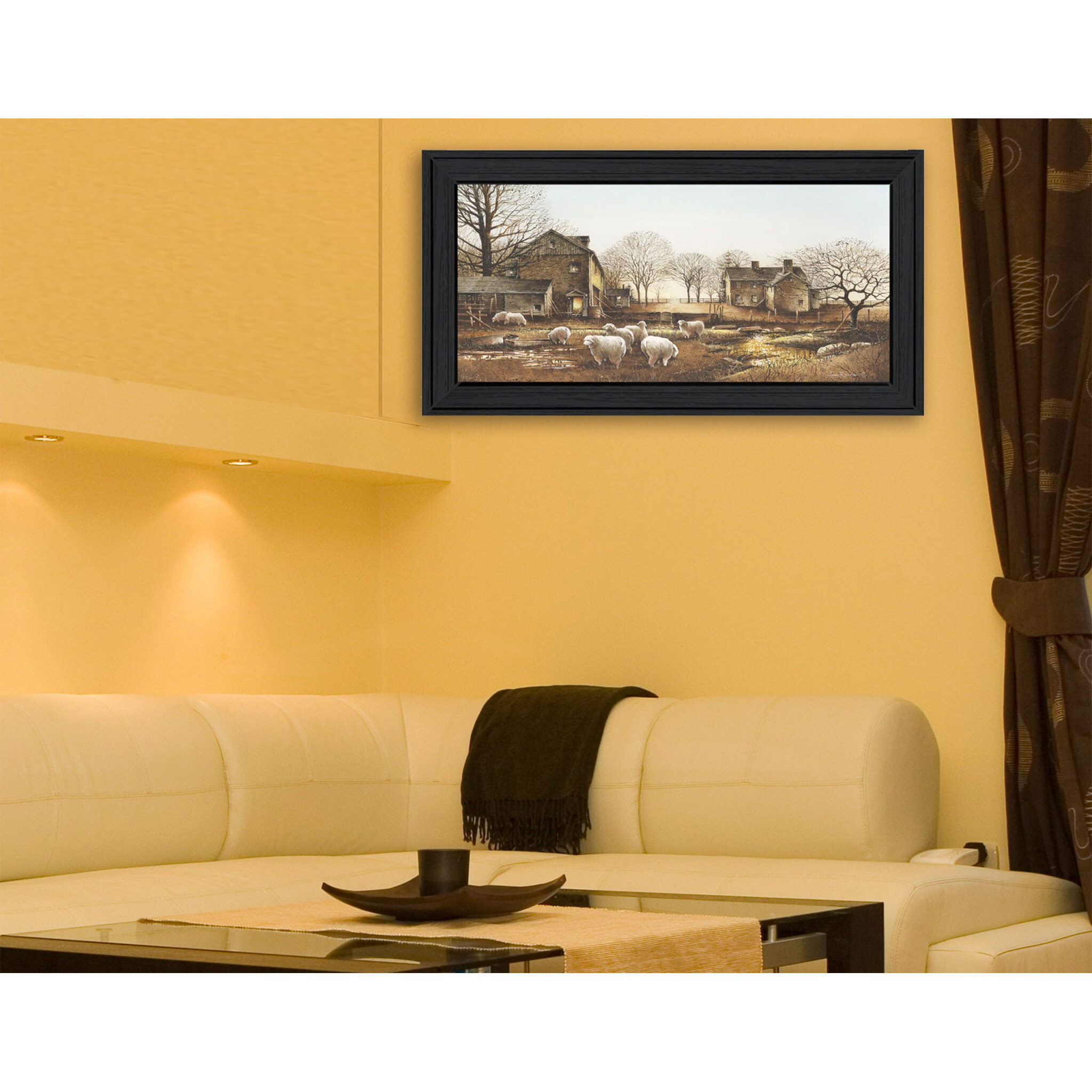 Early Risers Black Framed Print Wall Art