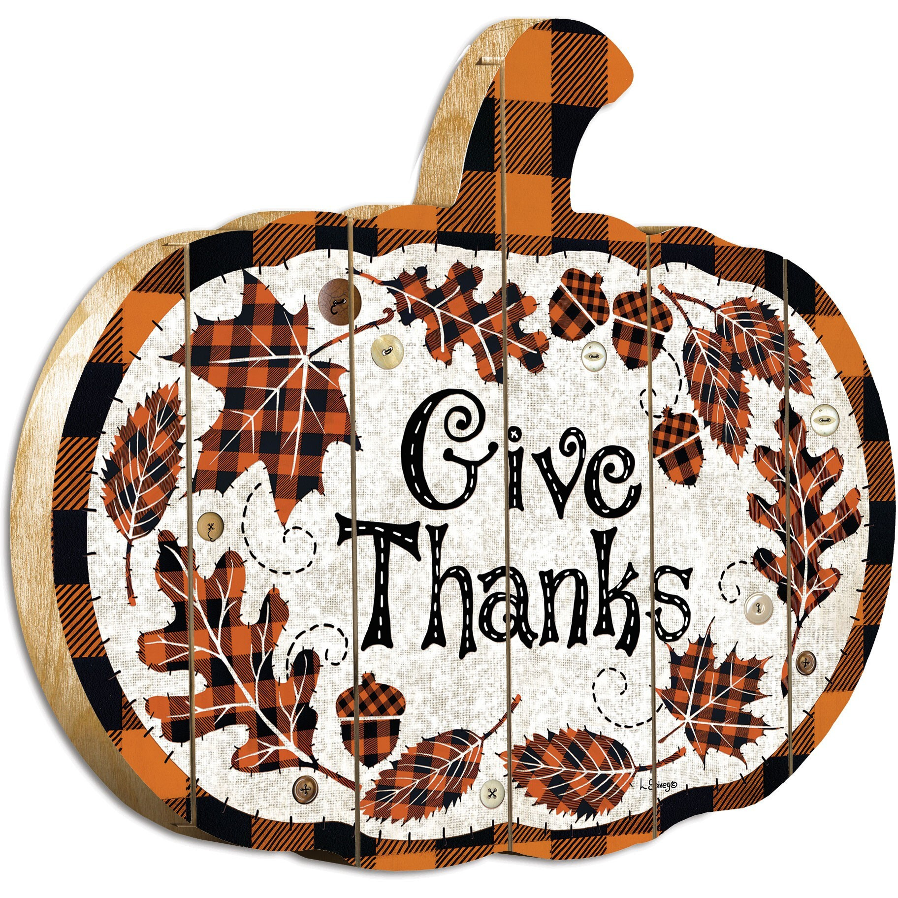 Give Thanks 2 Unframed Print Wall Art