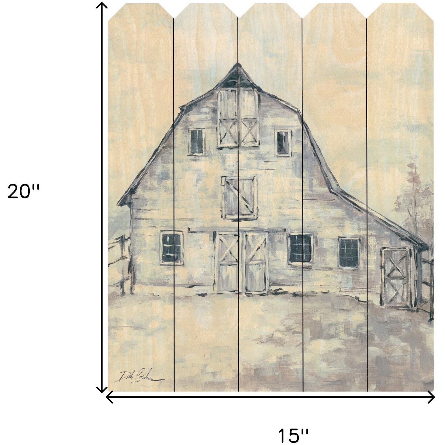 Rustic Beauty Unframed Print Wall Art