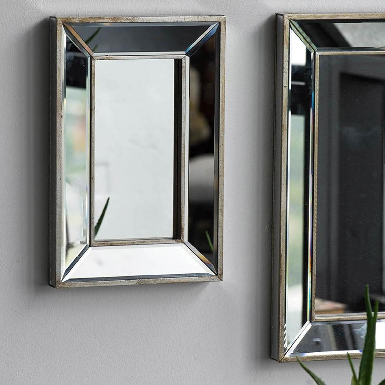 12"" Rectangle Wall Mounted Accent Mirror