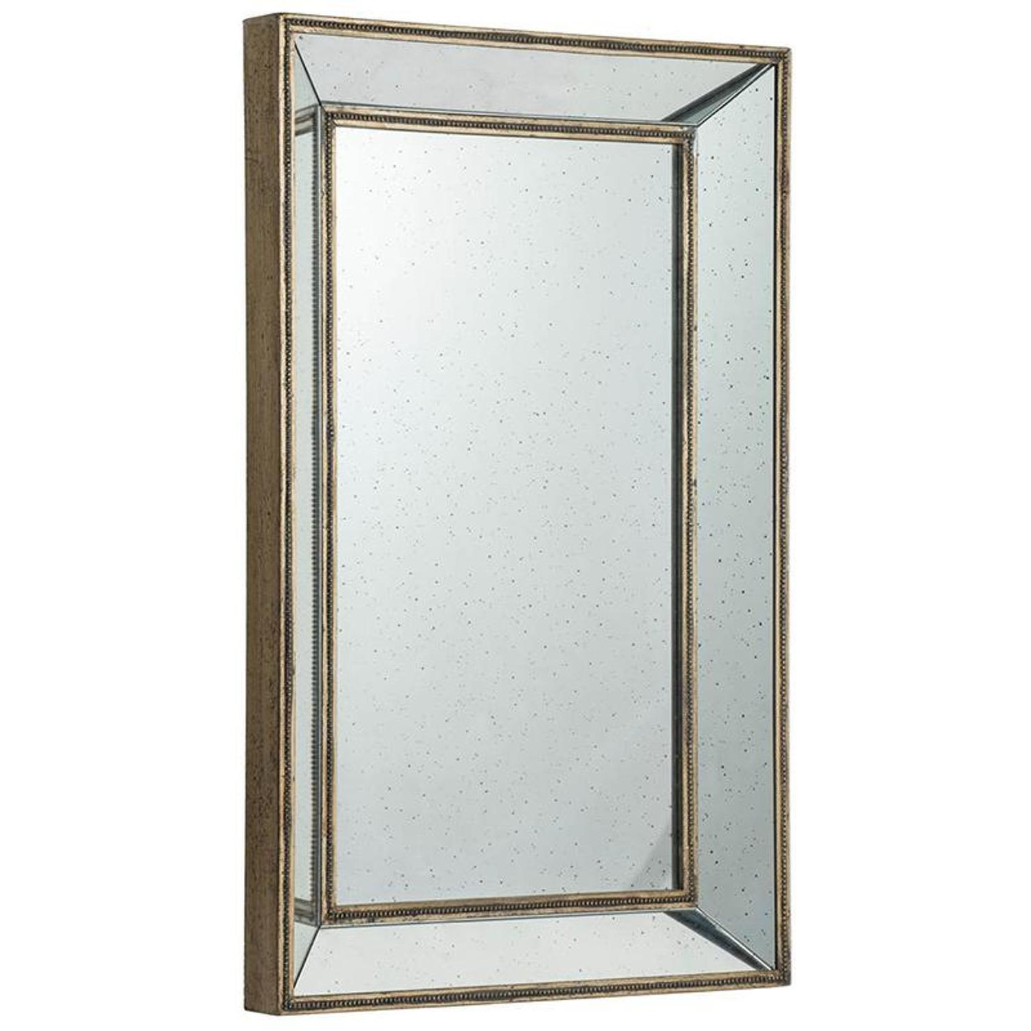 43"" X 28"" Rectangle Vintage Style Wall Mounted Accent Mirror