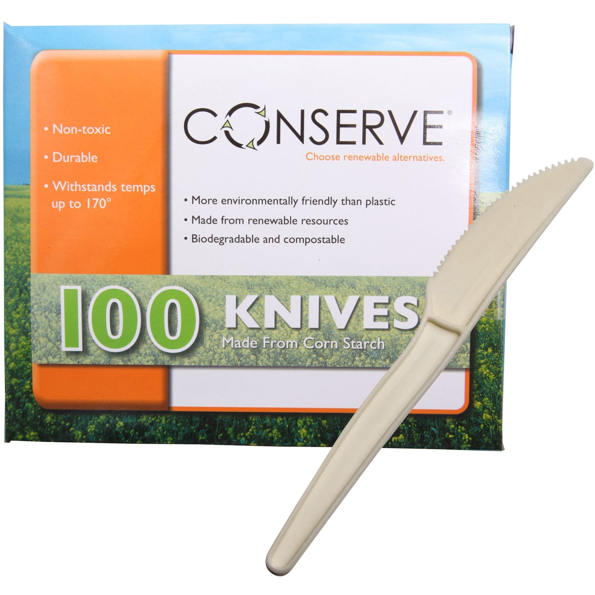 Conserve Knives White 100 Piece