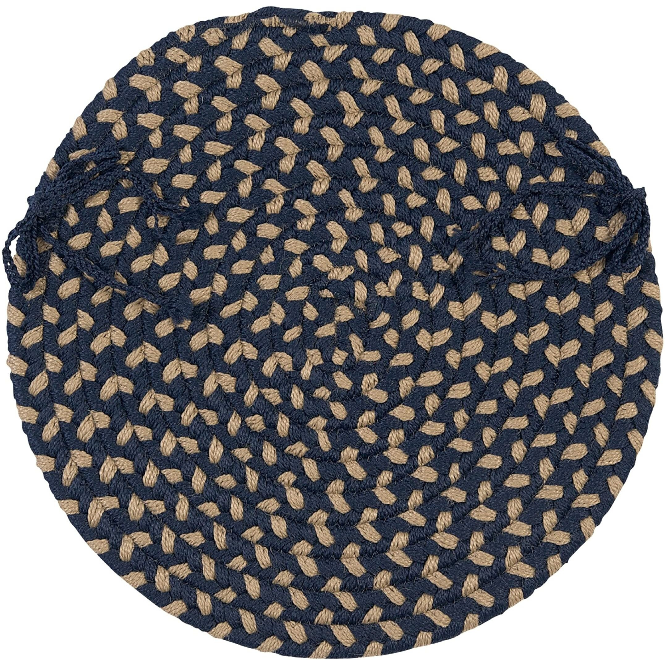 Brook Farm - Winter Green Chair Pad (Set 4)