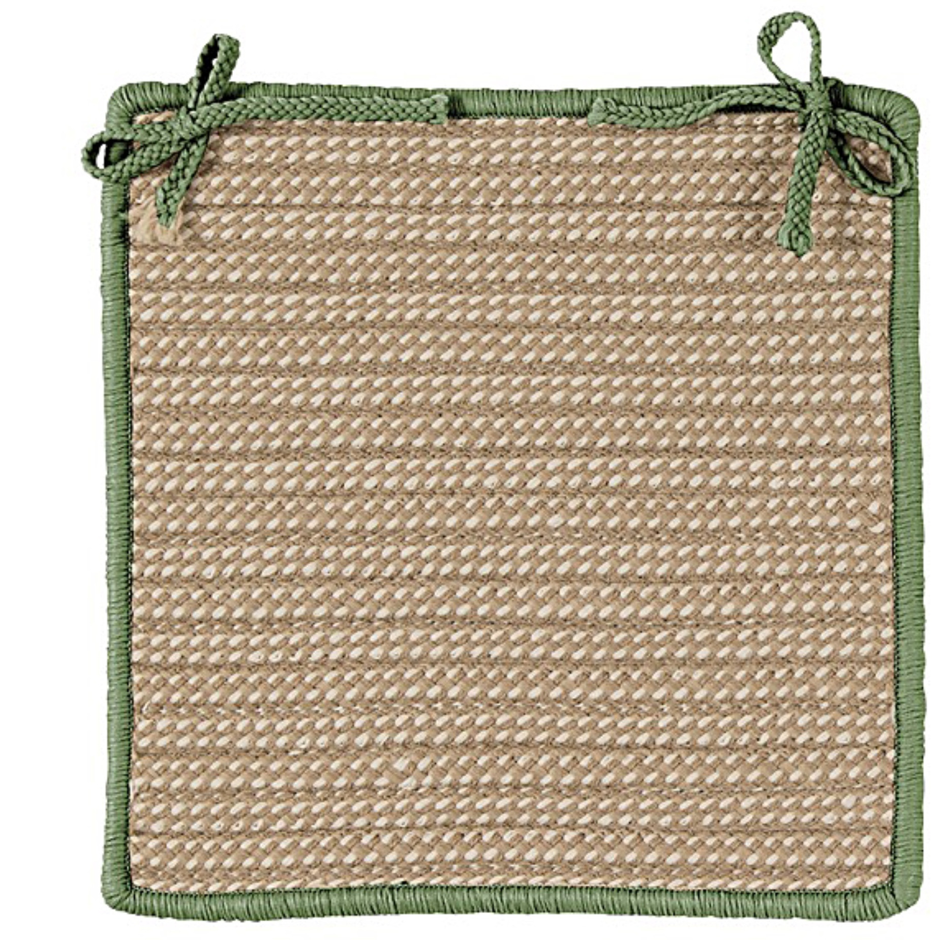 Bt69A015X015Sx Boat House - Olive Chair Pad (Single) Chair Pad  100% Polypropylene - Chair Pad.
