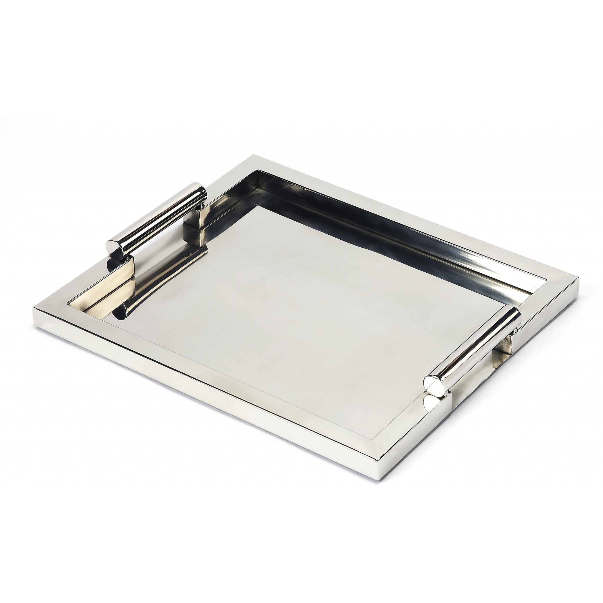 Modern Stainless Steel Serving Tray
