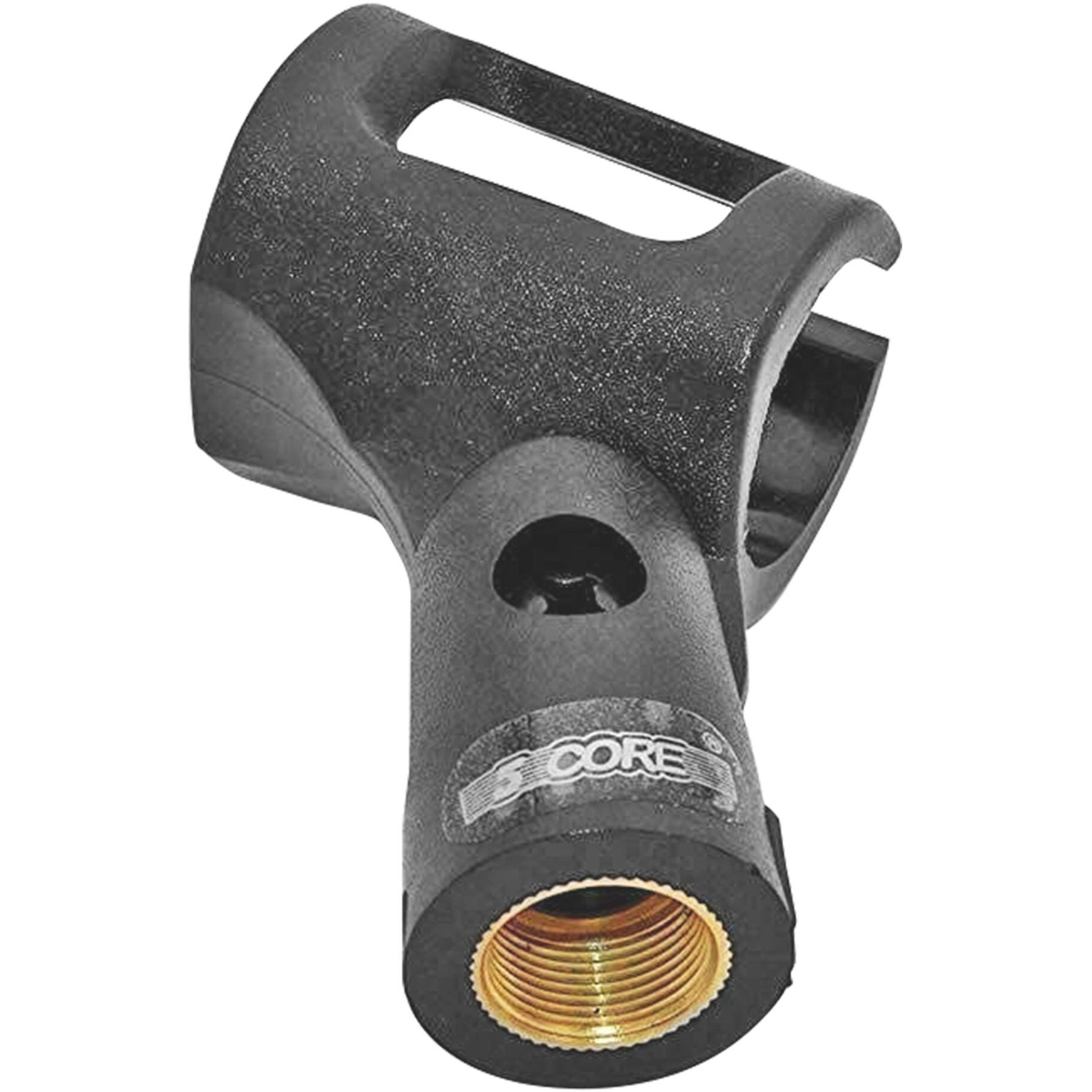 5Core 6Pcs Black Universal Nut Adapter Microphone Clip Clamp Holder Mc-01 6 Pcs(D0102H7A12X)