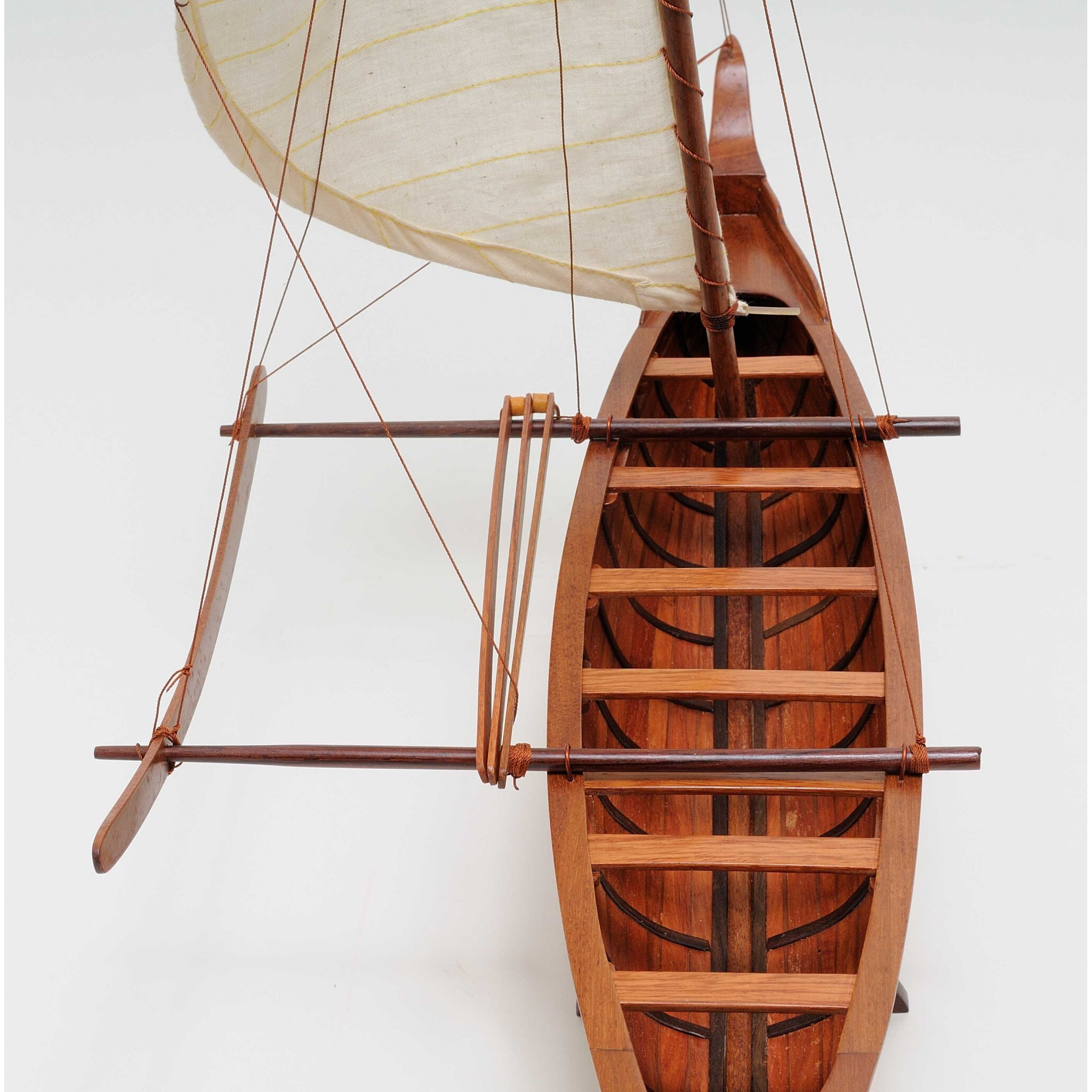 10"" X 25.25"" X 24"" Hawaiian Canoe