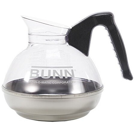 BUNN 6100 Easy Pour Commercial 12-Cup Regular Coffee Decanter