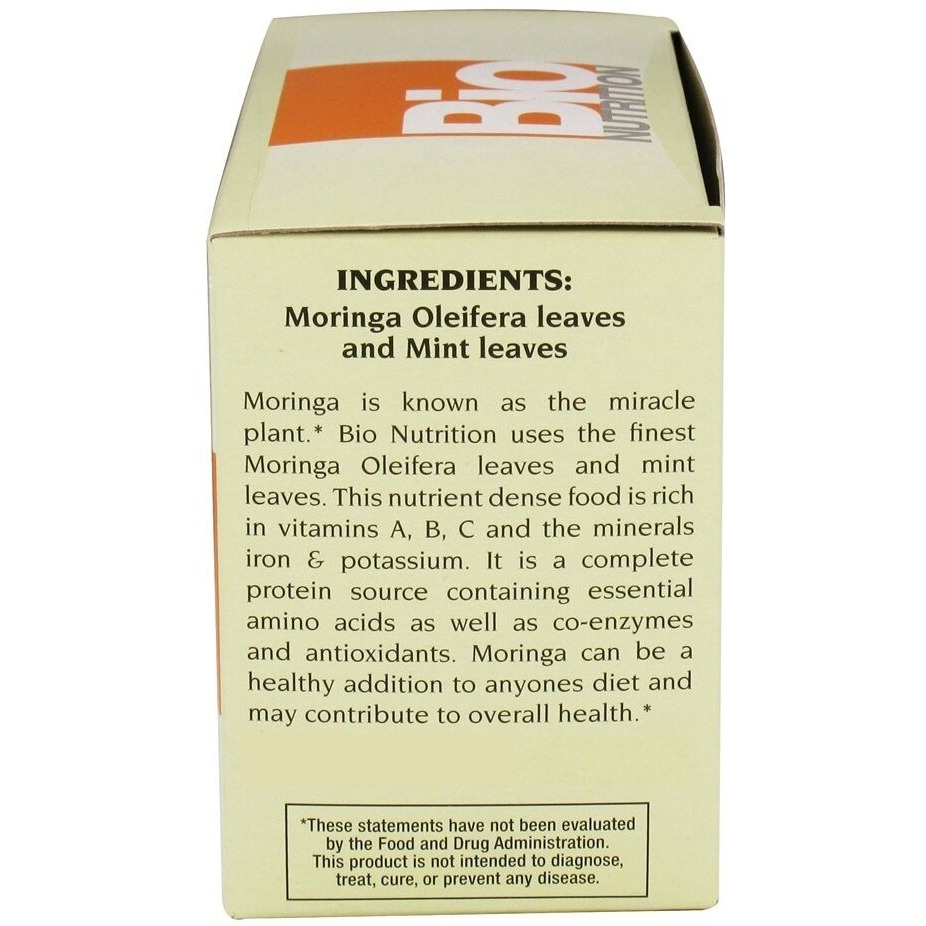 Bio Nutrition - Tea - Moringa Mint - 30 Bags(D0102HH7VA6.)