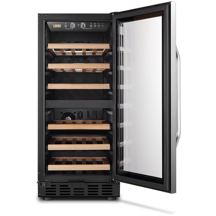 Lanbo Appliances LW28D 15 in 28 Bottle Undercounter compressor Wine Refrigerator