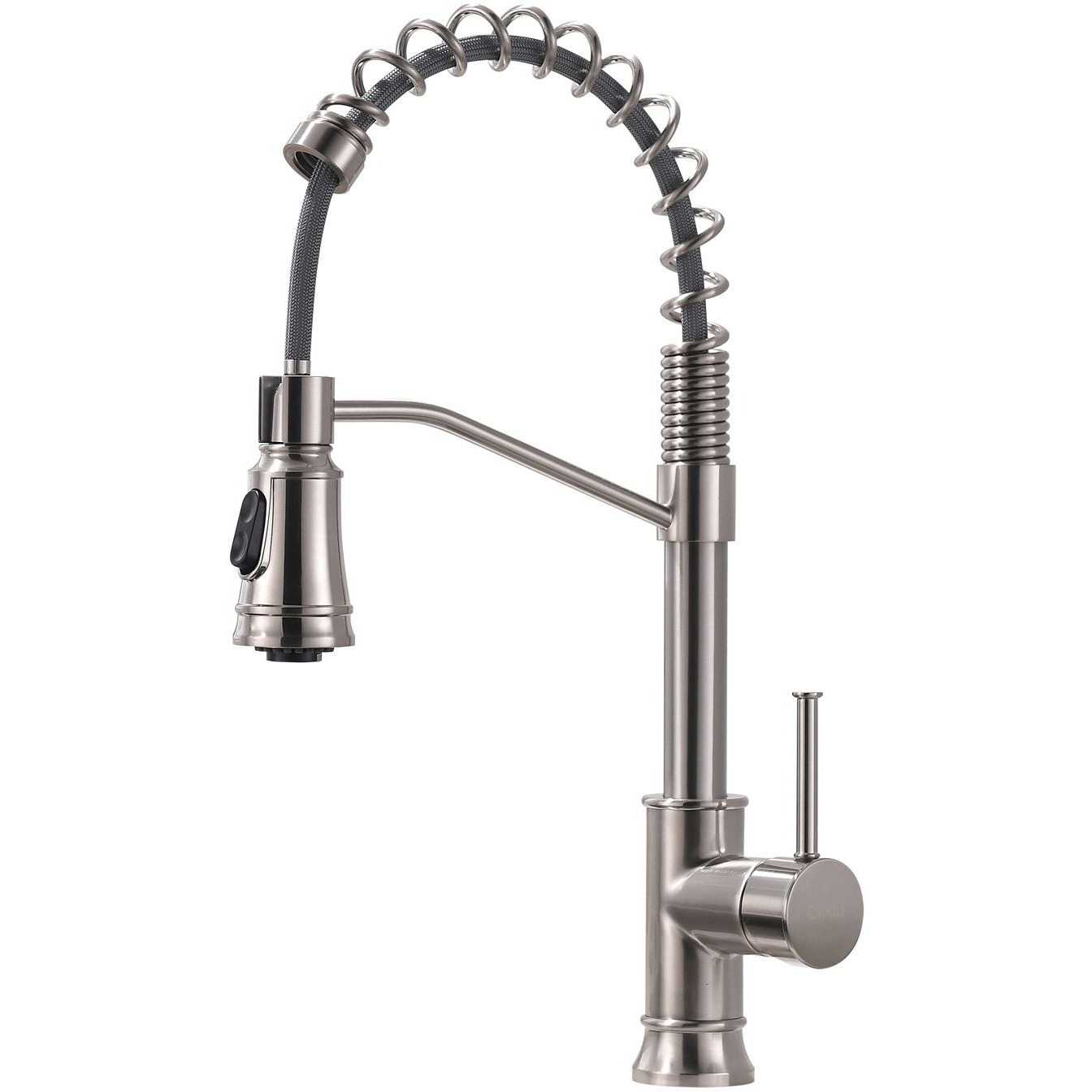 Touchless Sensor commercial Style Pull-Down Single Handle Kitchen Faucet(D0102H5L6I6)