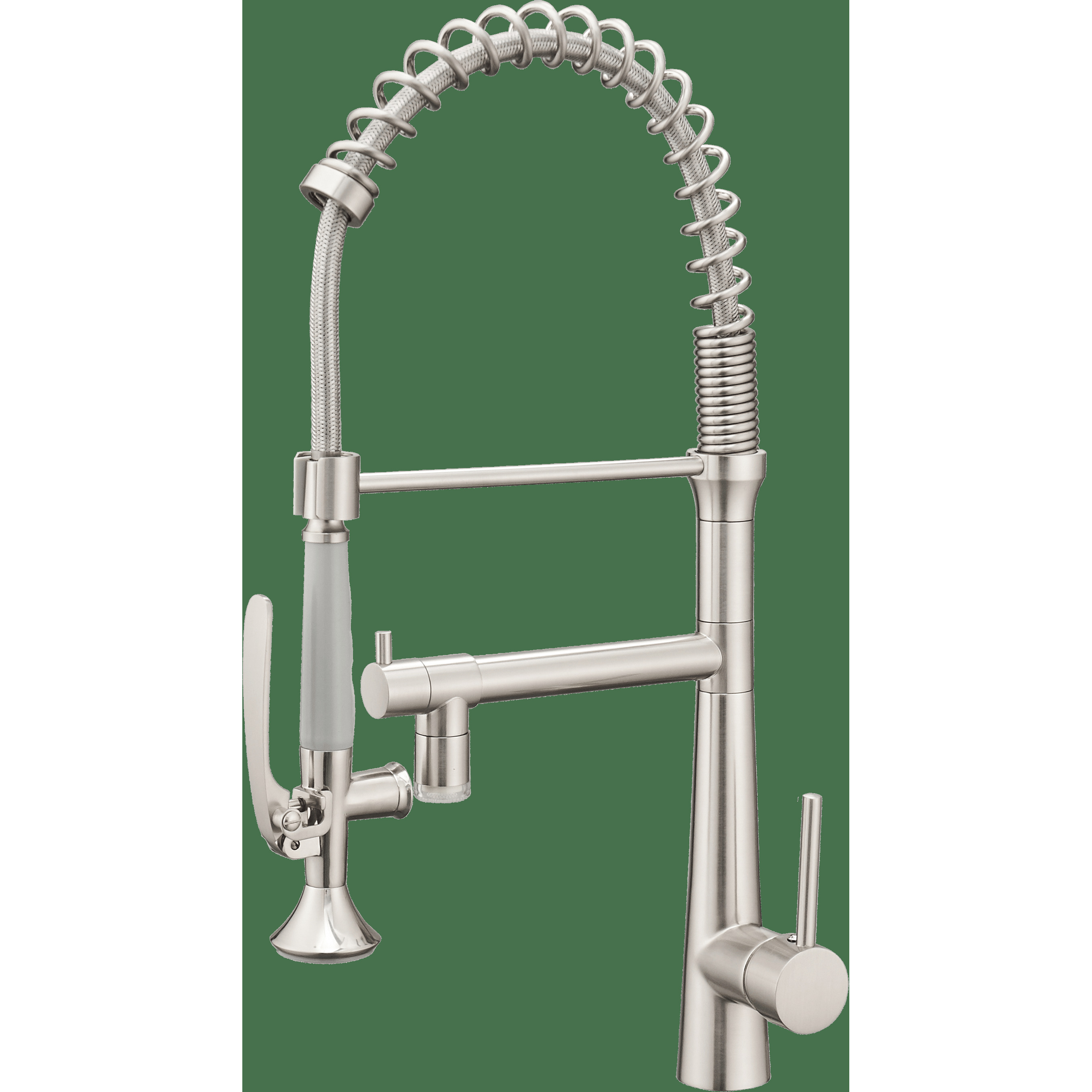 Pull Down Kitchen LED Sink Faucet with Sprayer(D0102H54Z6J)