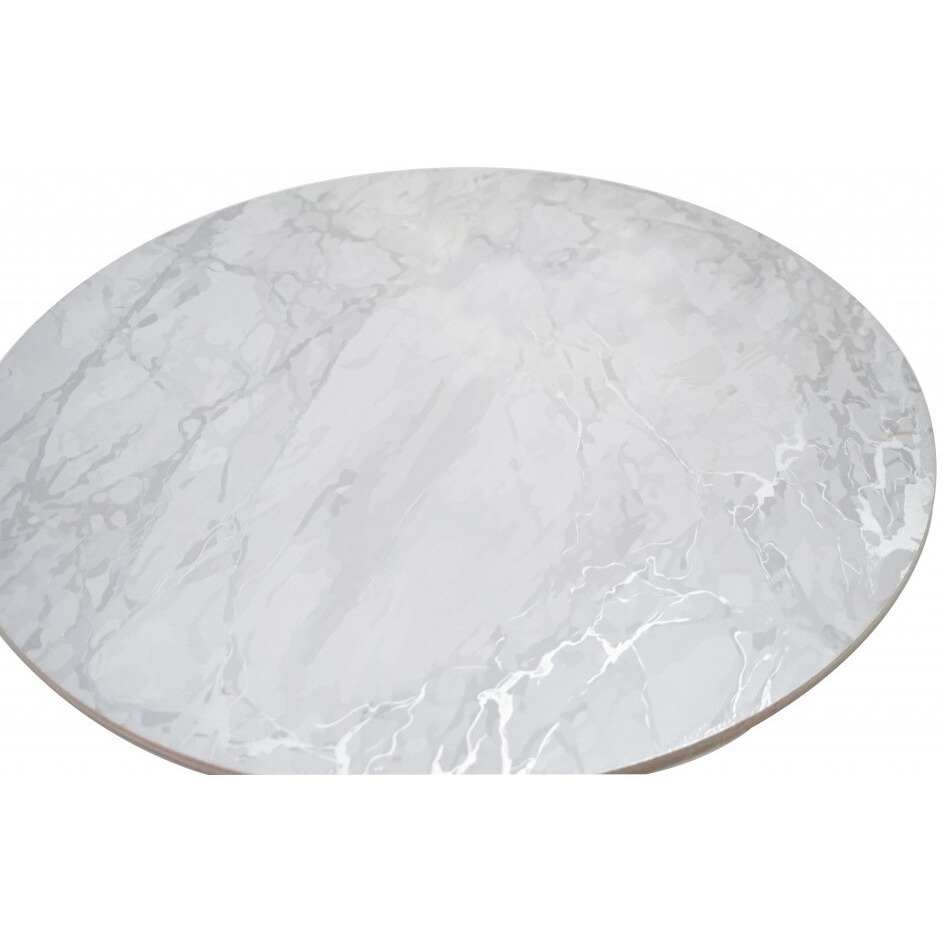 Set of Two Silver Swirl cork Round Indoor Outdoor Placemats