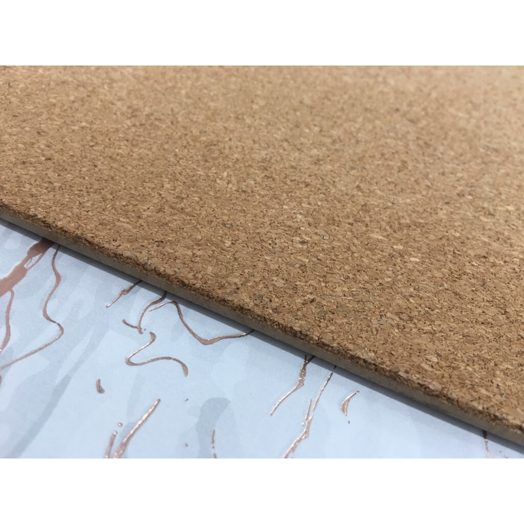 Set of Two gold Swirl cork Rectangular Indoor Outdoor Placemats