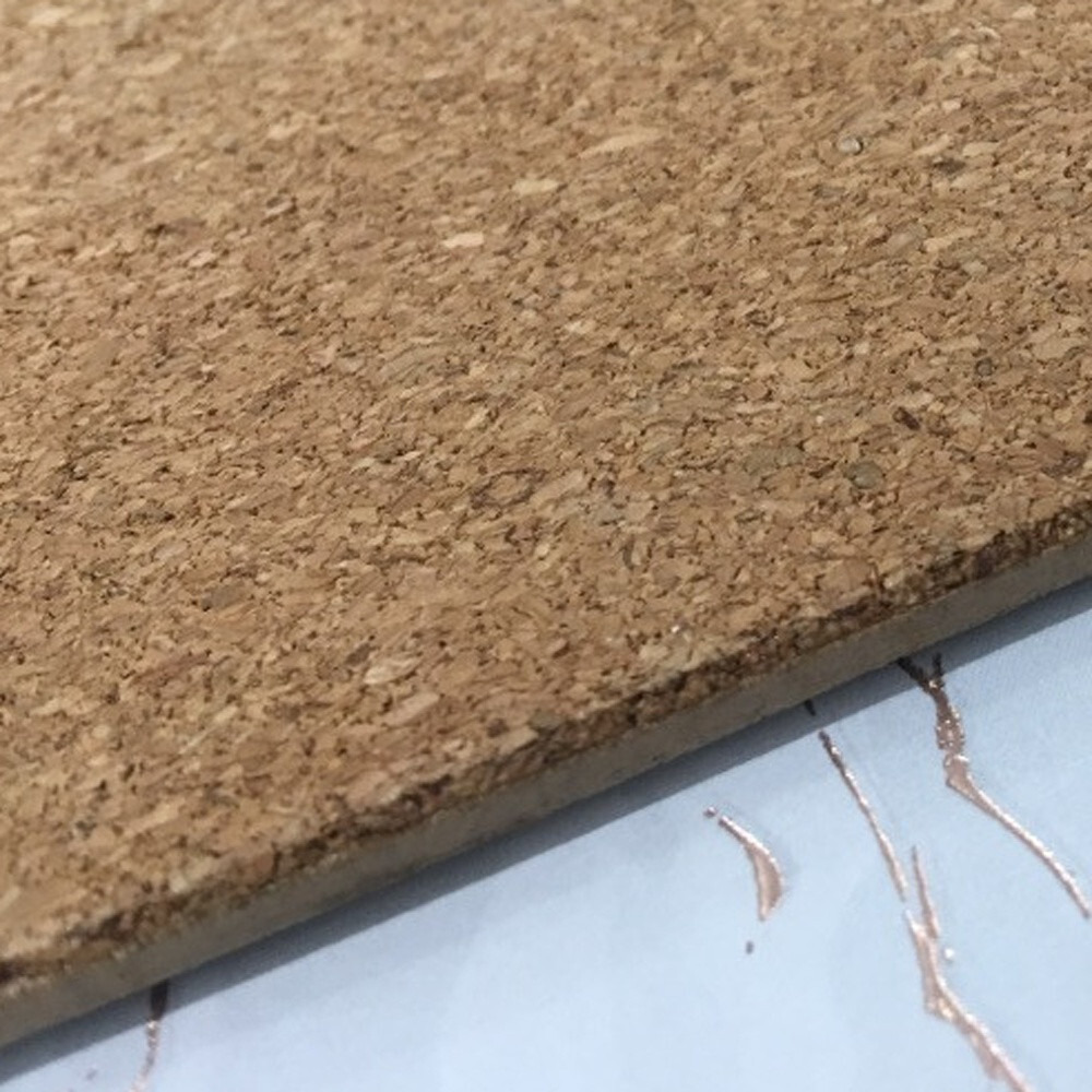 Set of Two gold Swirl cork Rectangular Indoor Outdoor Placemats