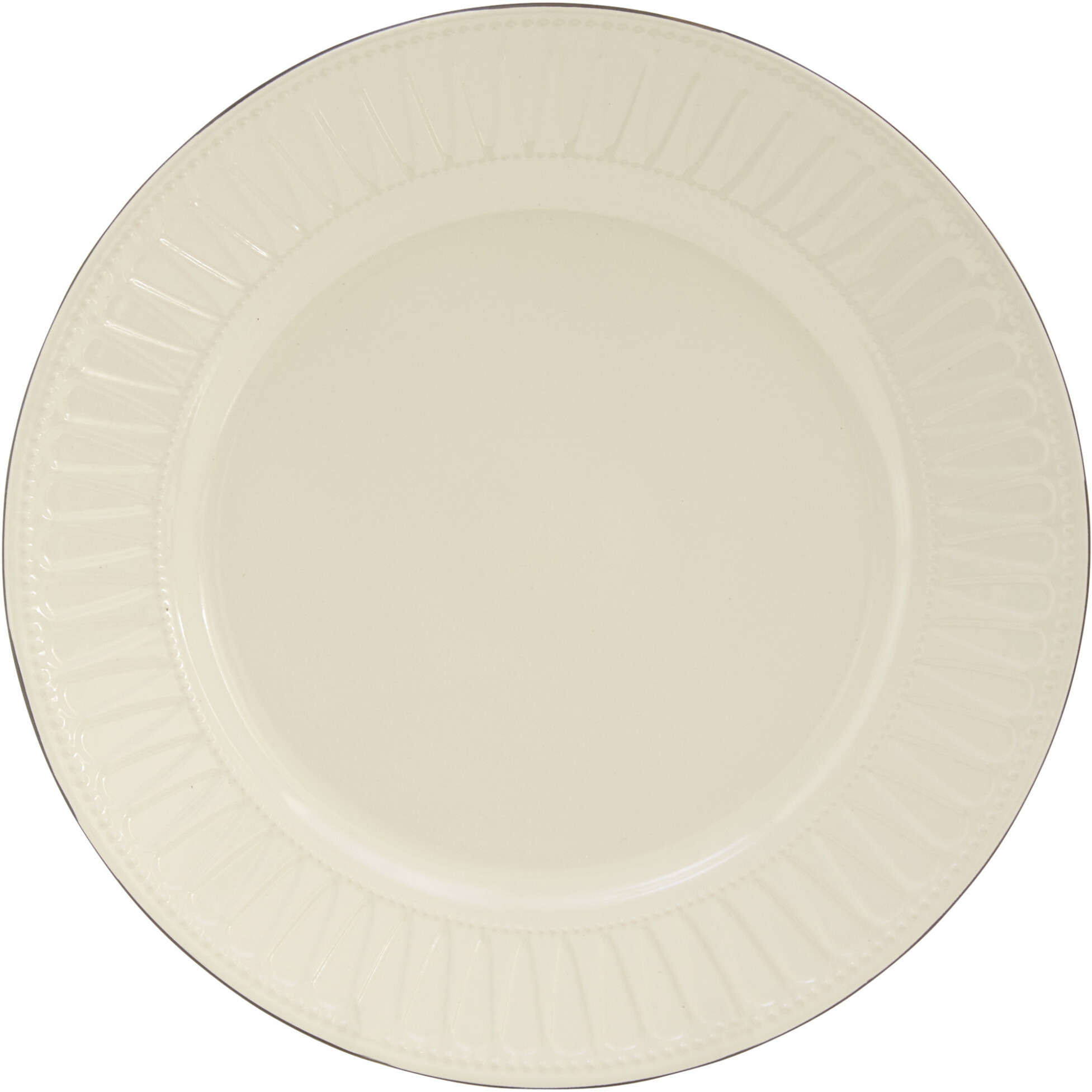 Ivory Sixteen Piece Ceramic Service For Four Dinnerware Set