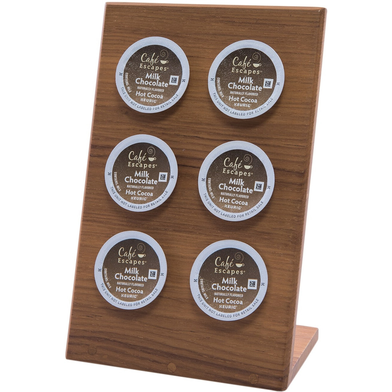 Free Standing 6.00 " Wood Coffee Storage & Accessories