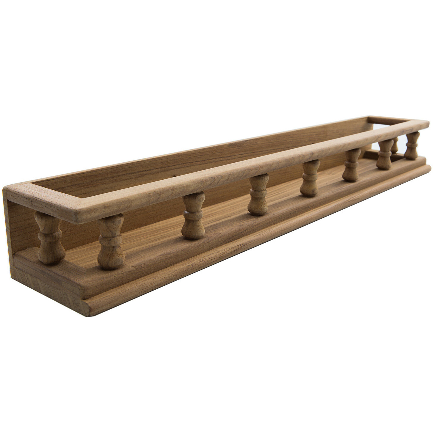 Wall Mounted 23.50 " Wood Spice Rack
