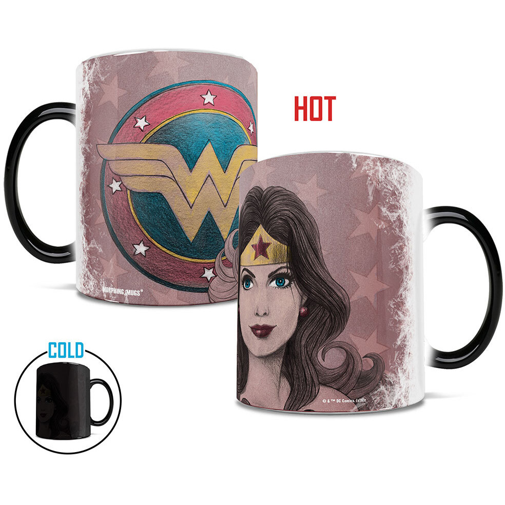 Trend Setters  Womans Wonder Diana Prince Morphing Heat-Sensitive Mug - 11 oz