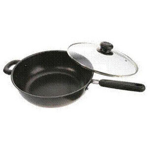 Chicken Fryer with Help Handle and Glass Cover